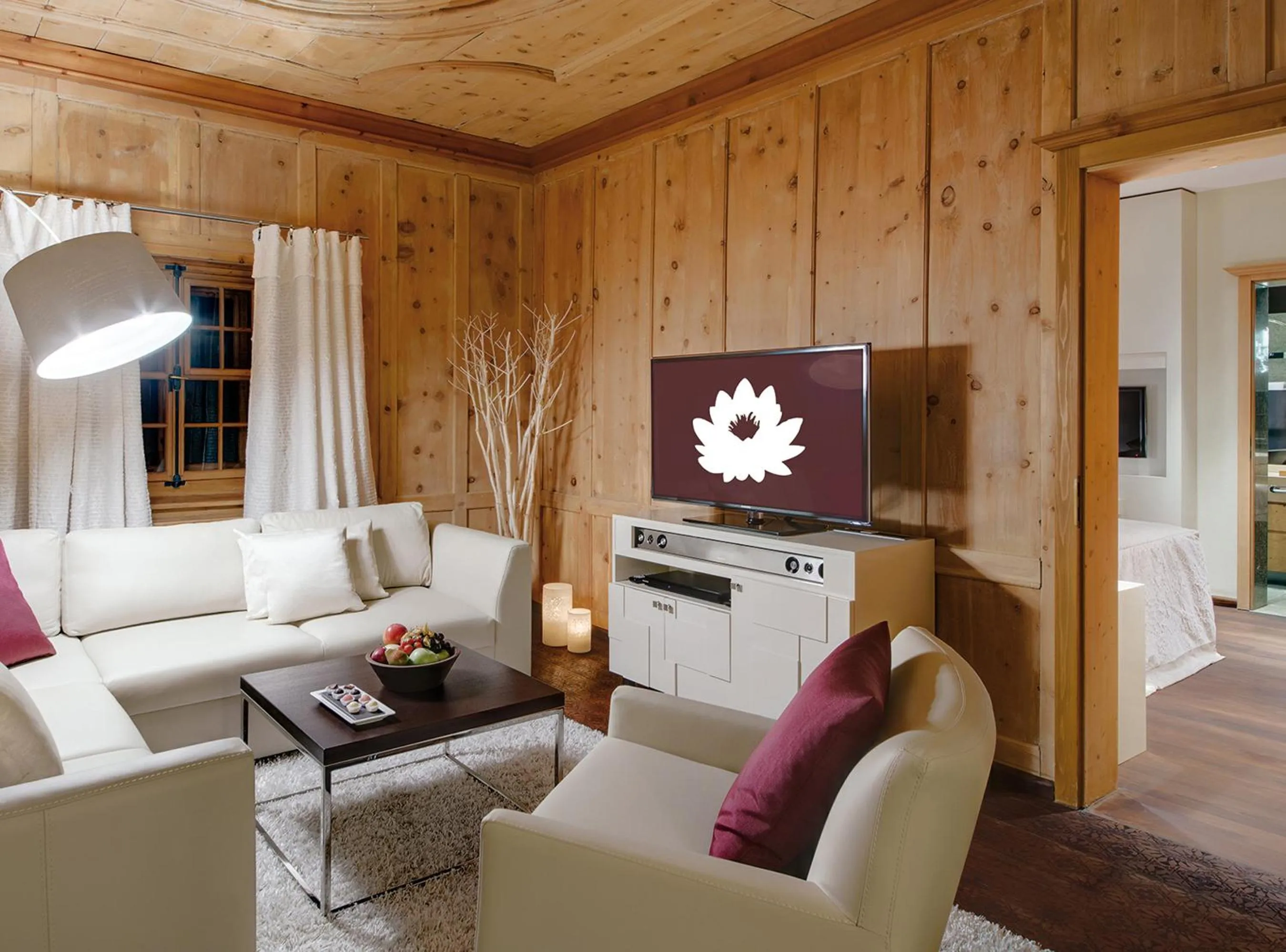 Living room in Giardino Mountain