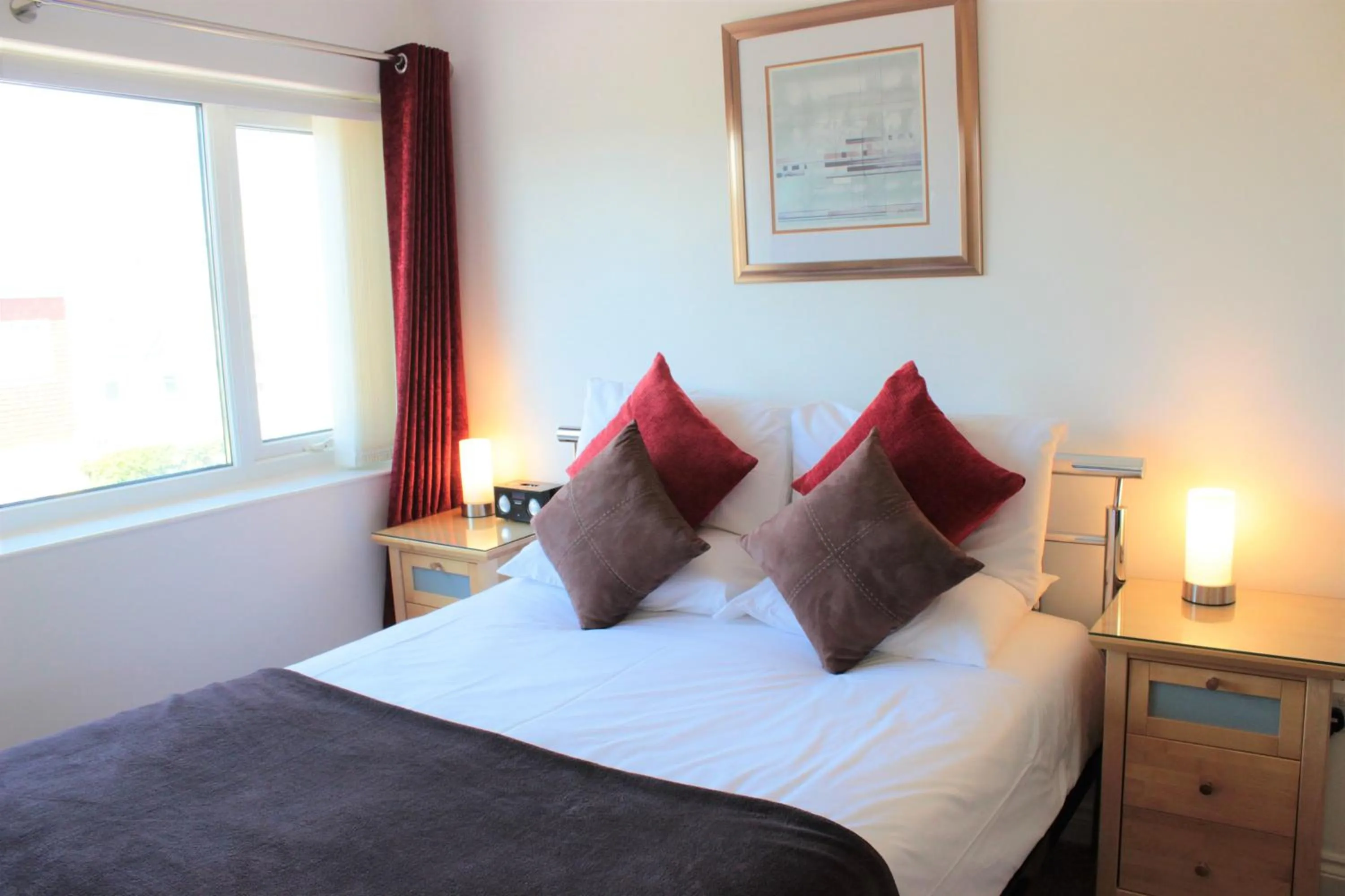 Bed in The P&M Paignton RESIDENCE