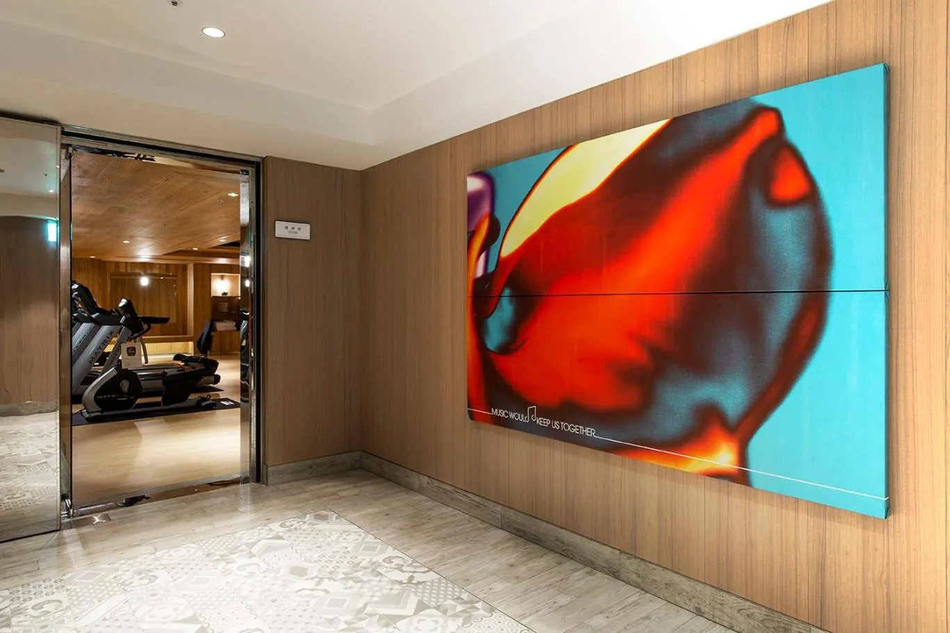 Decorative detail in Inhouse Hotel Grand