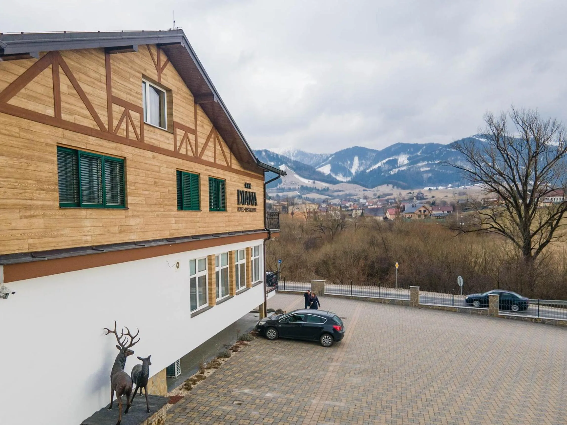 Property building in Hotel Diana