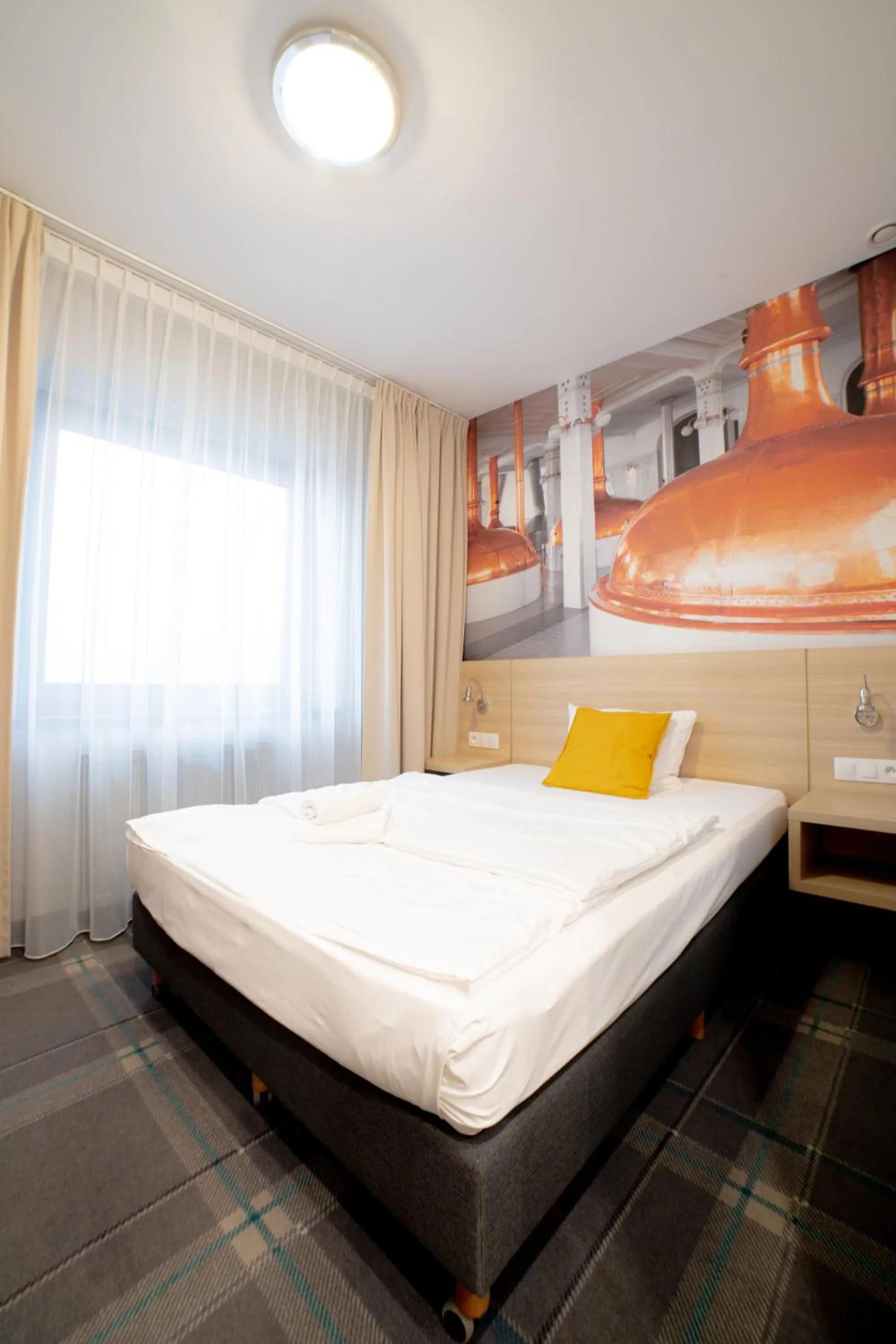 Bed in Hotel Ren & Restauracja Browar Kociewski