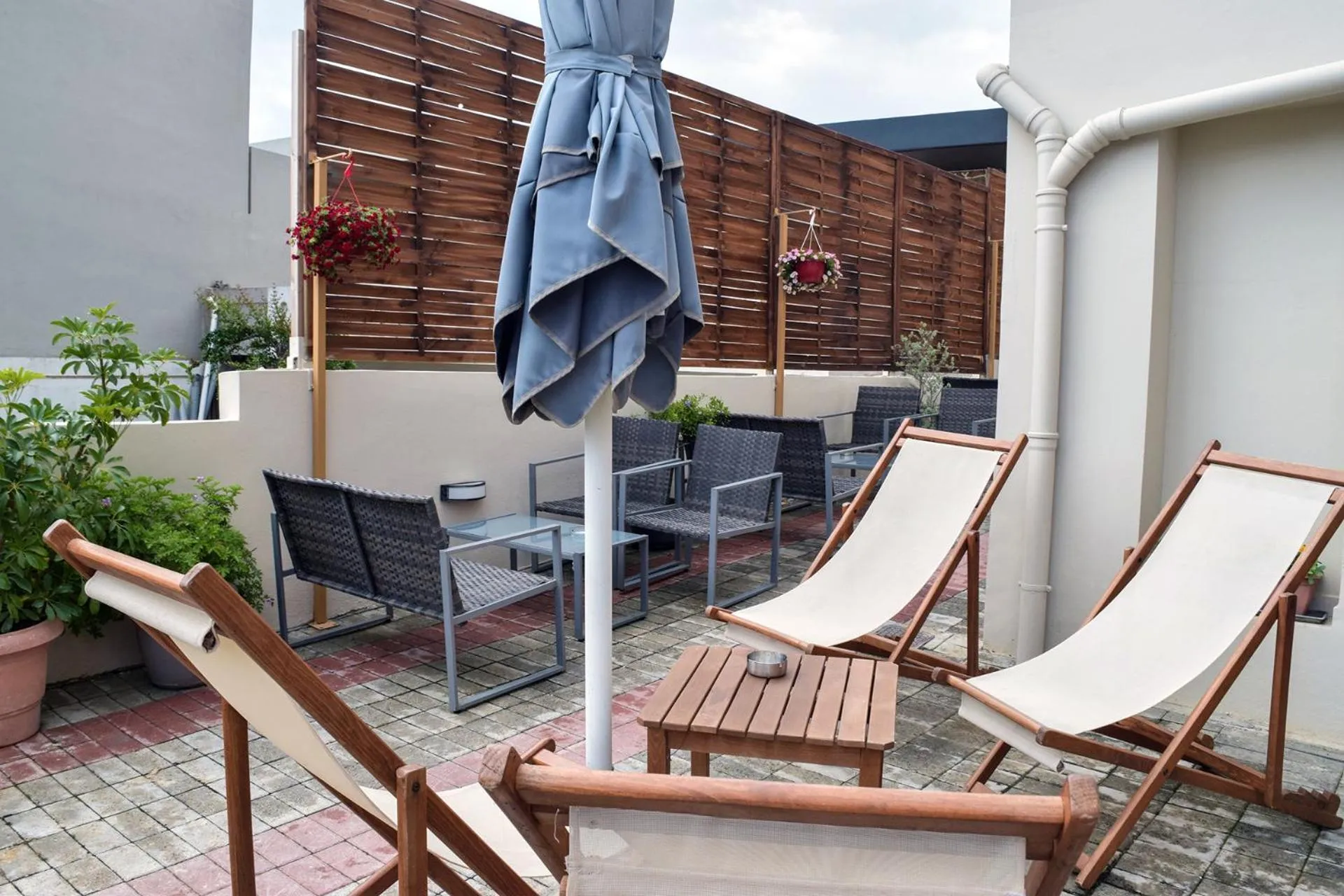 Patio in Mithos Premium Rooms