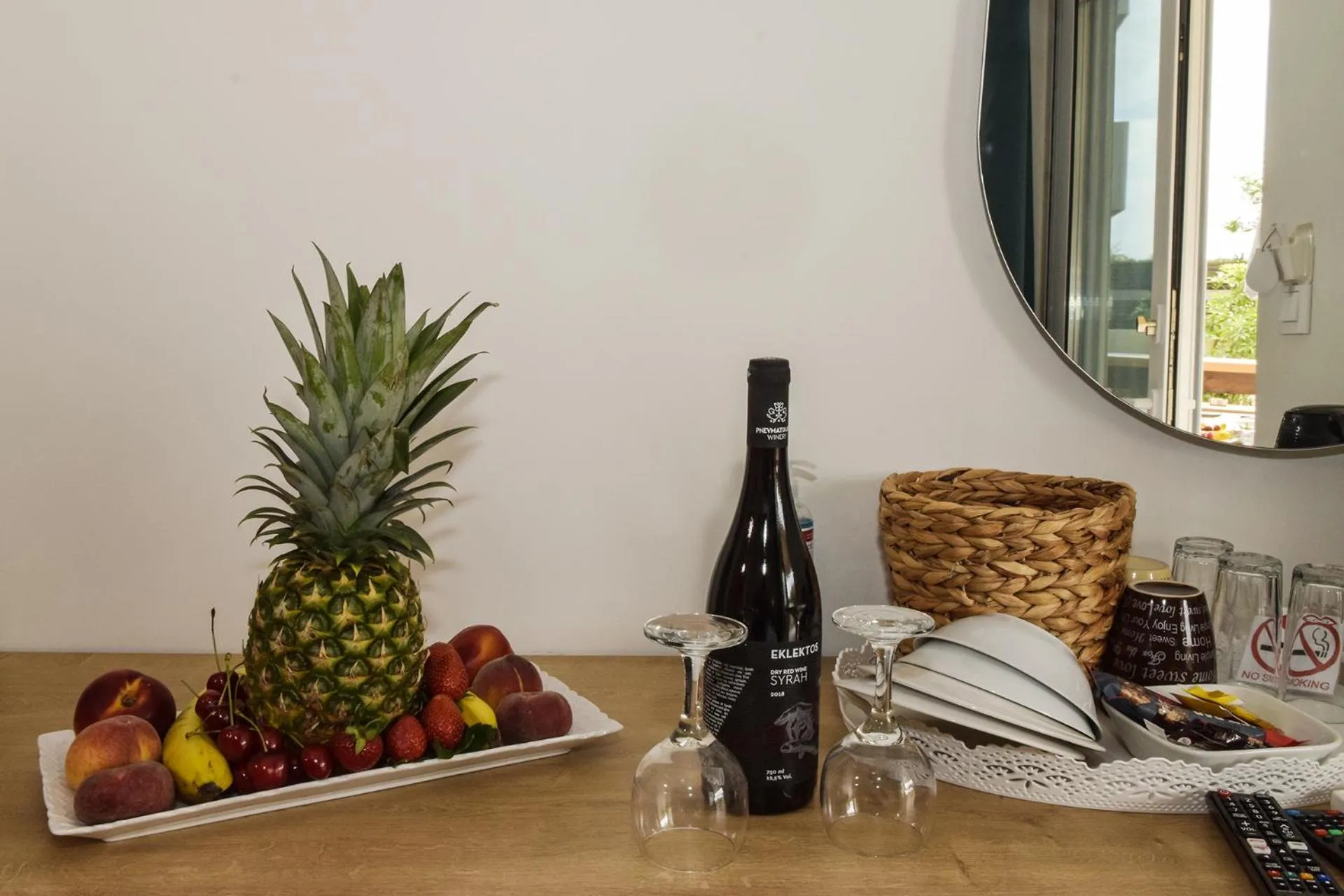 Drinks in Mithos Premium Rooms