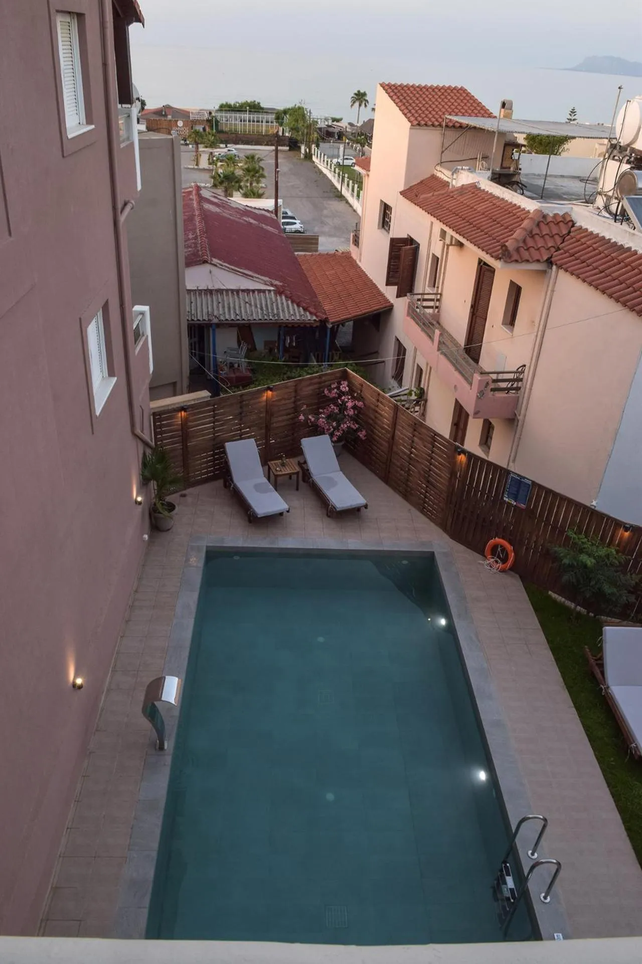 Property building in Mithos Premium Rooms