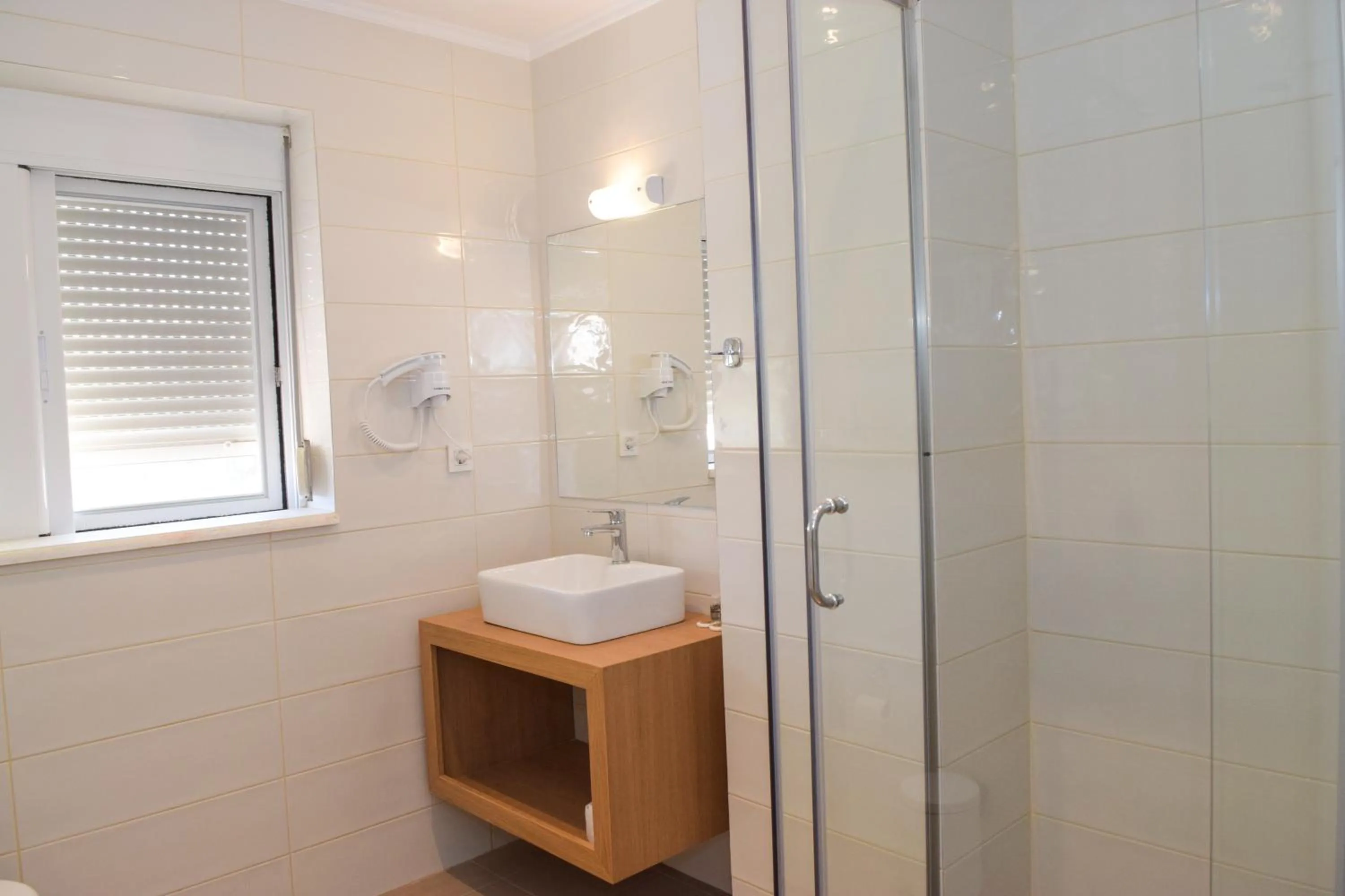 Shower in Mithos Premium Rooms