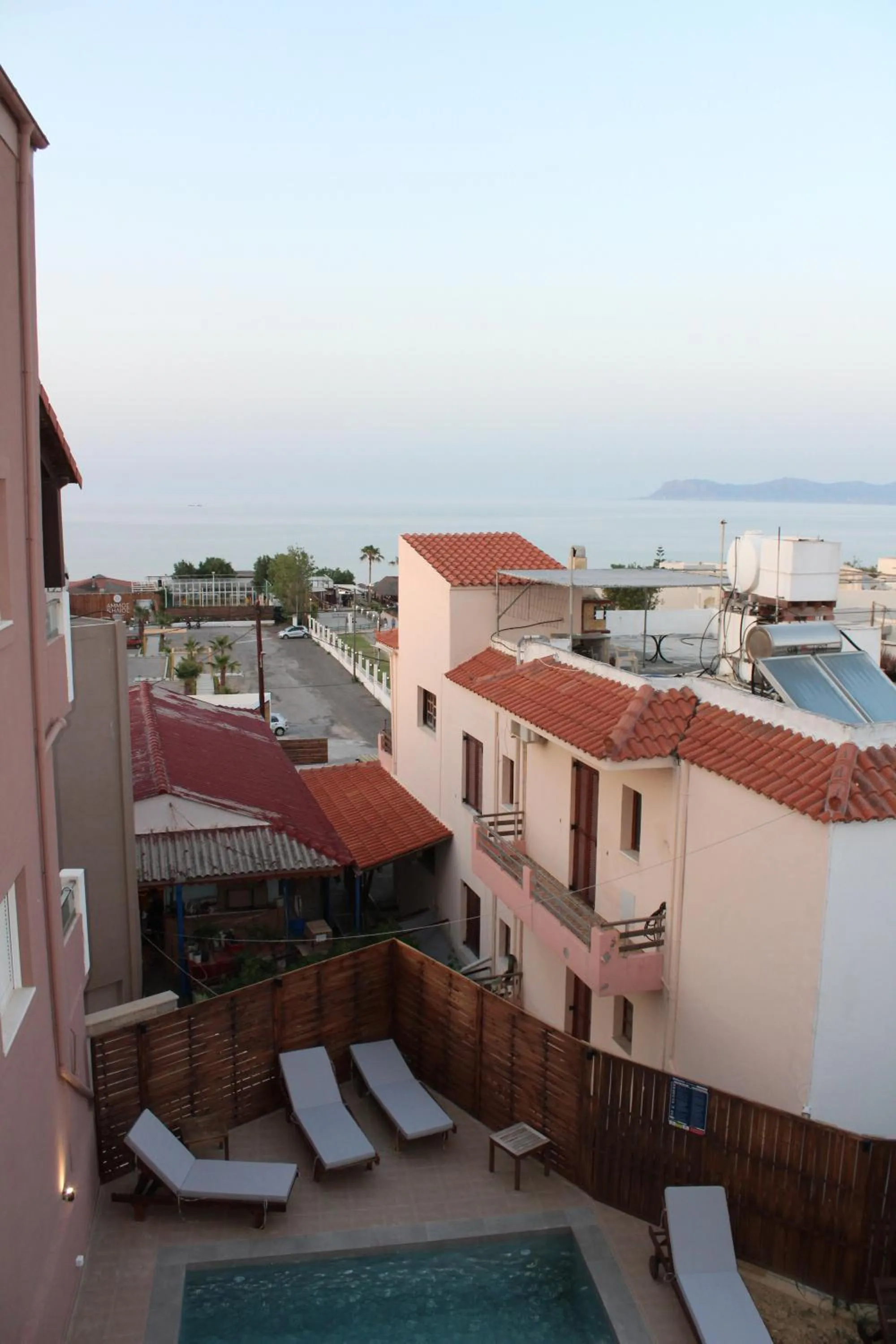 Property building in Mithos Premium Rooms