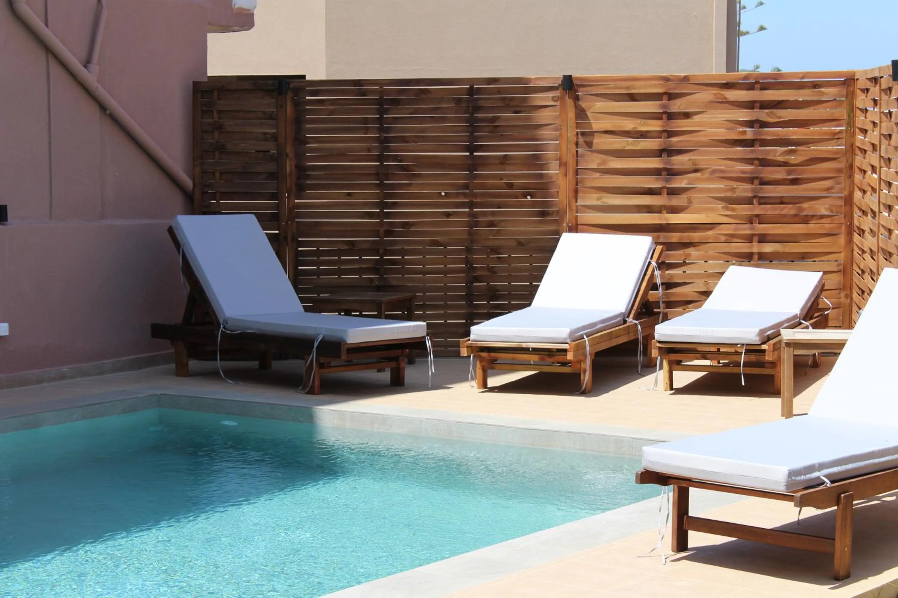 Patio in Mithos Premium Rooms