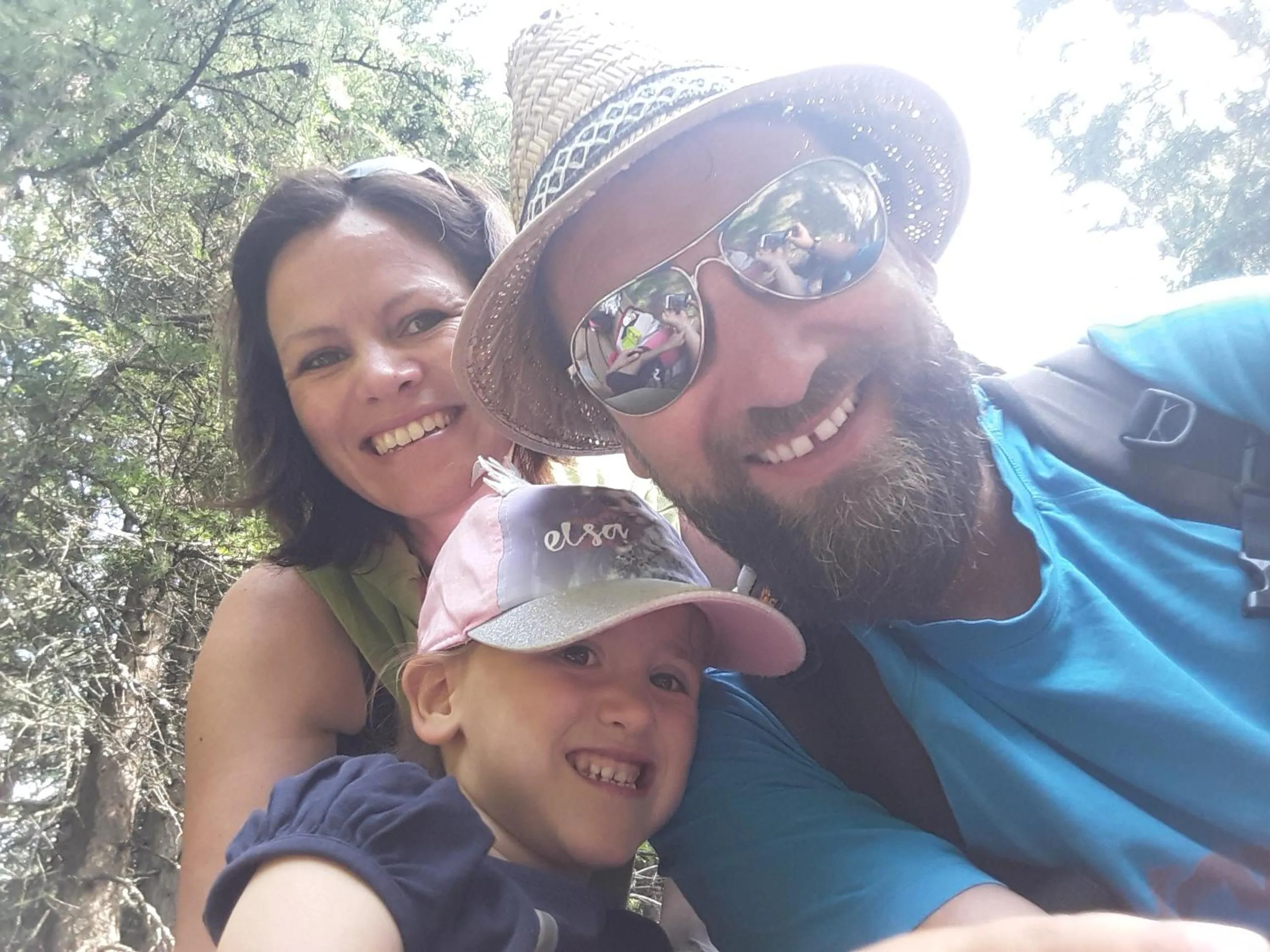 Family in Berghof Knabl