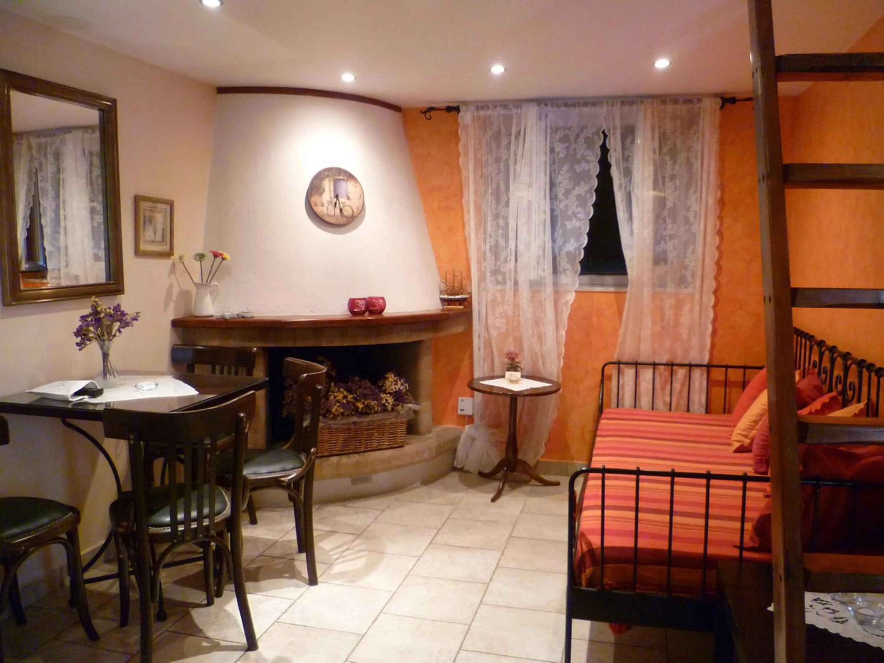 Living room in Meliti Guesthouse