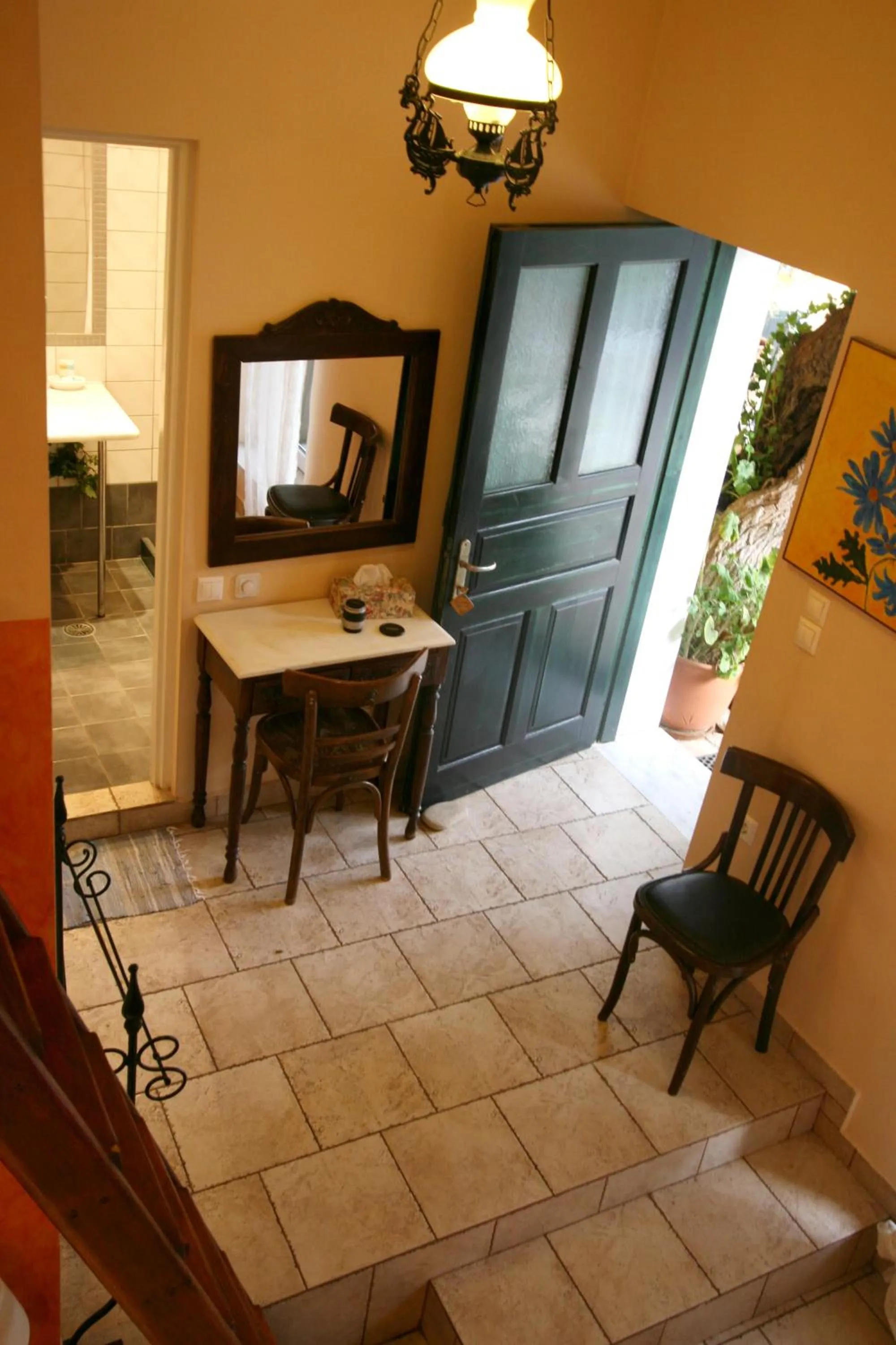 Shower in Meliti Guesthouse