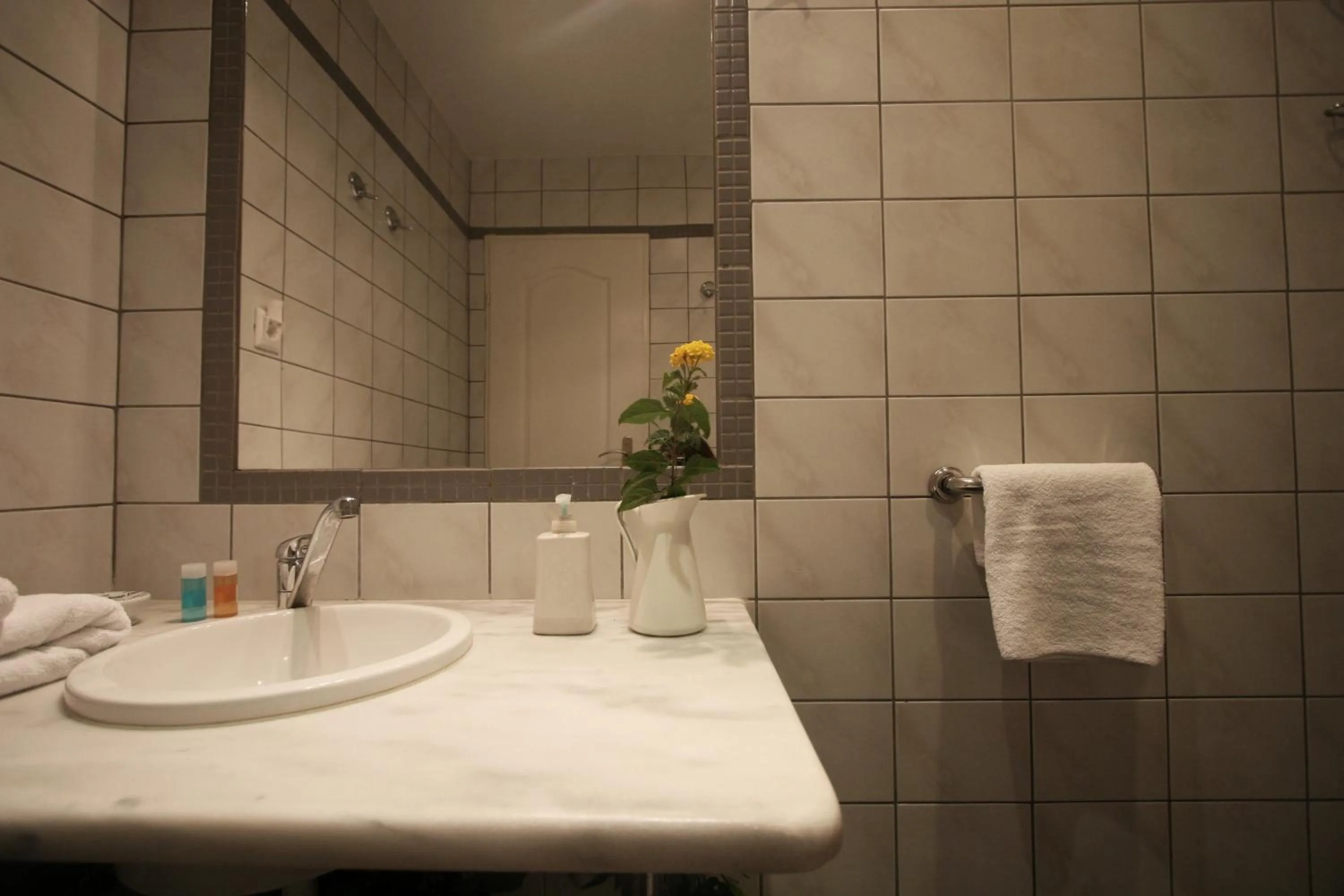 Shower in Meliti Guesthouse