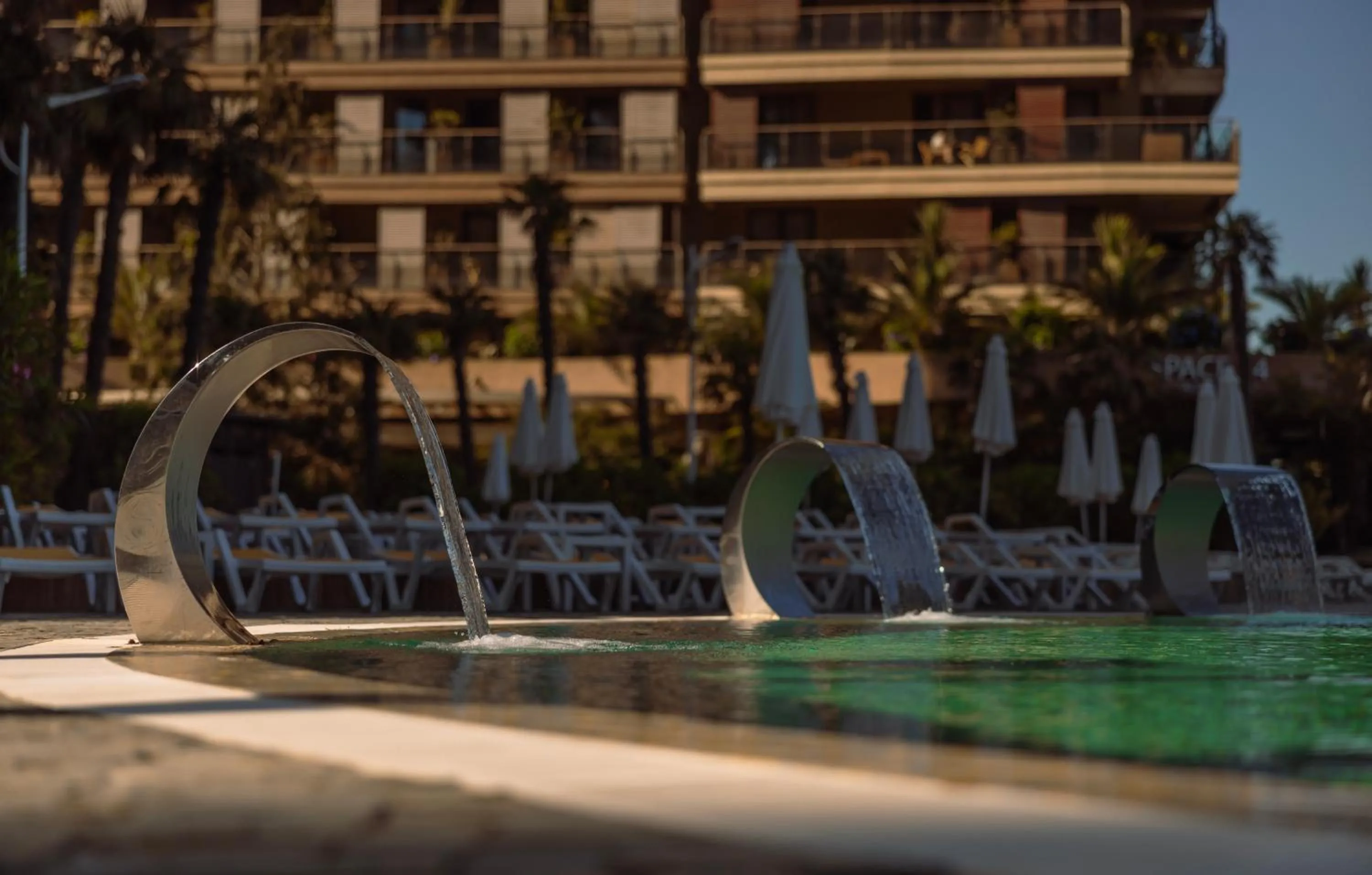 Swimming pool in Dreamland Oasis Hotel Chakvi