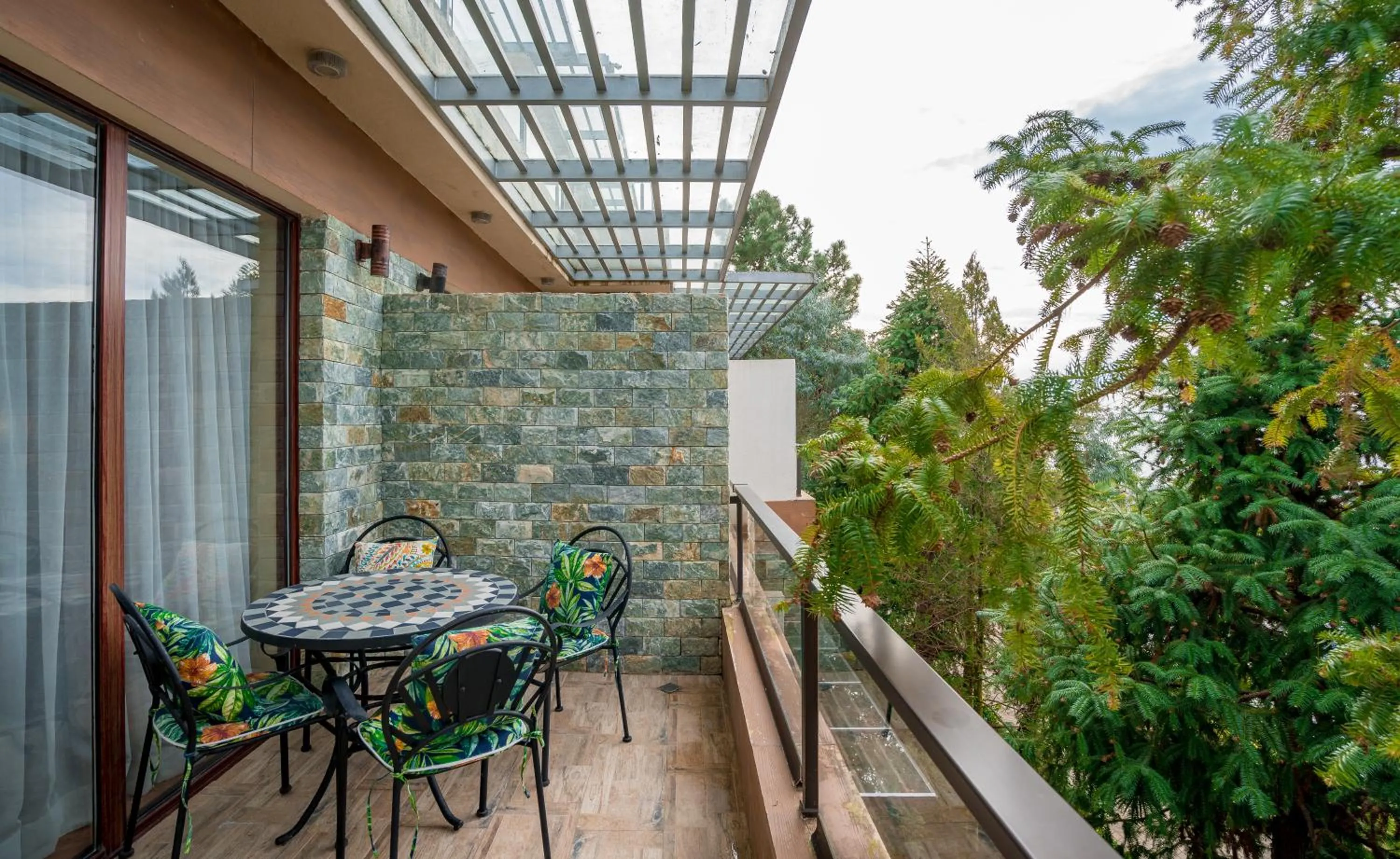 Balcony/Terrace in Dreamland Oasis Hotel Chakvi