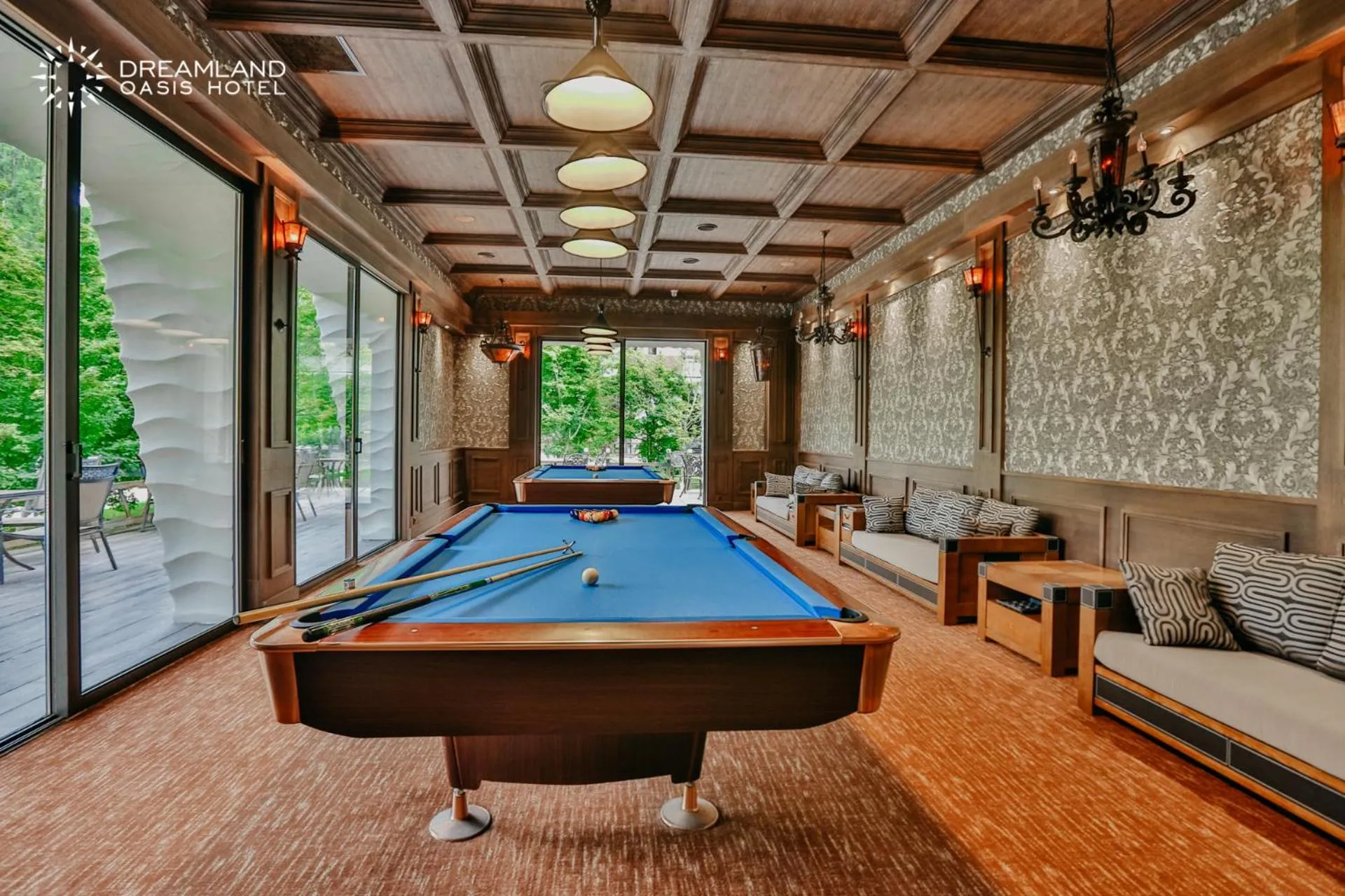 Billiard in Dreamland Oasis Hotel Chakvi