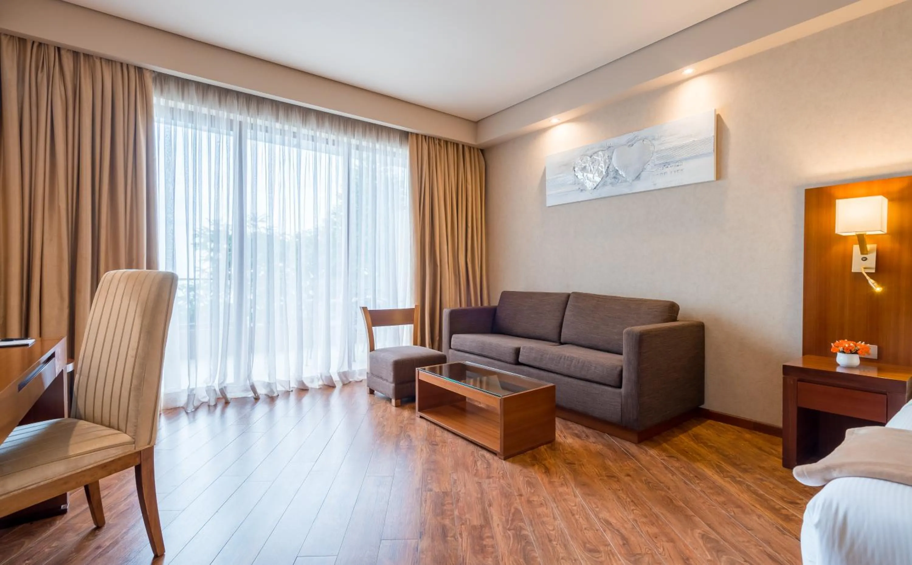Living room in Dreamland Oasis Hotel Chakvi