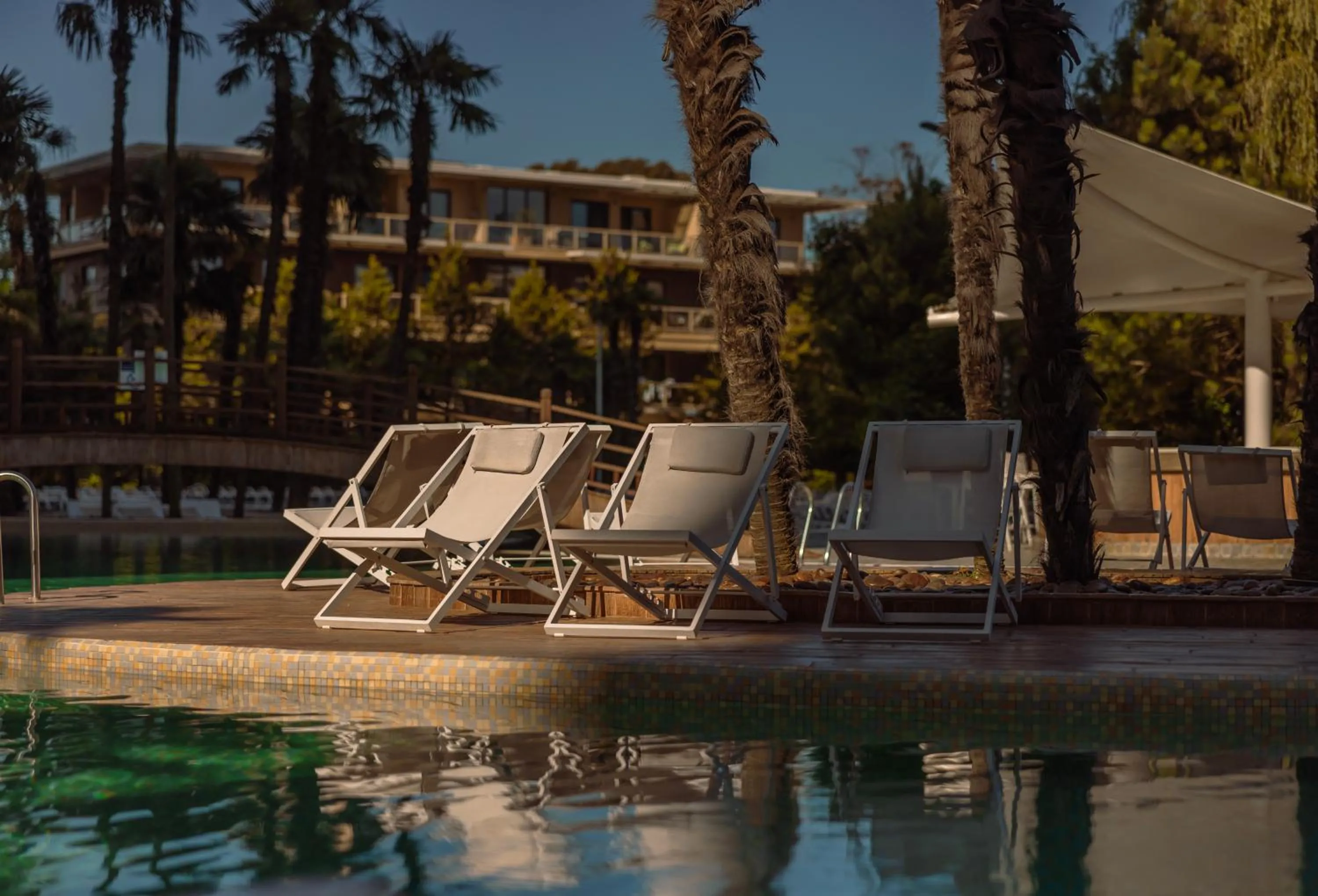 Swimming pool in Dreamland Oasis Hotel Chakvi