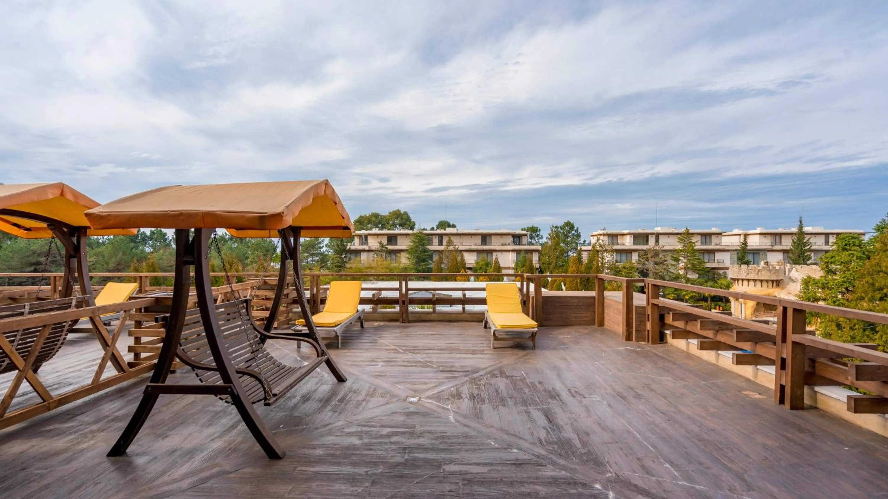 Balcony/Terrace in Dreamland Oasis Hotel Chakvi