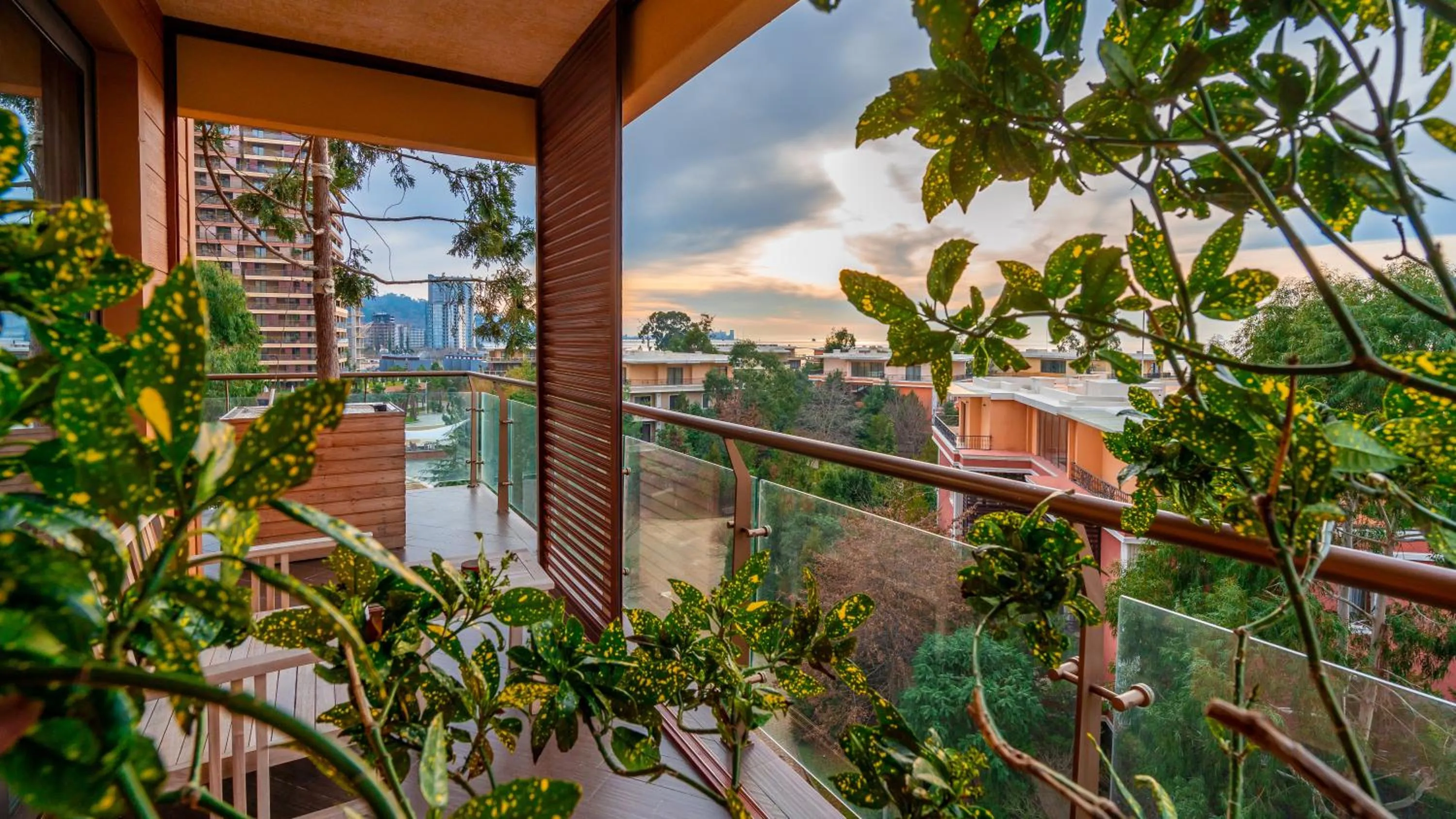 Balcony/Terrace in Dreamland Oasis Hotel Chakvi