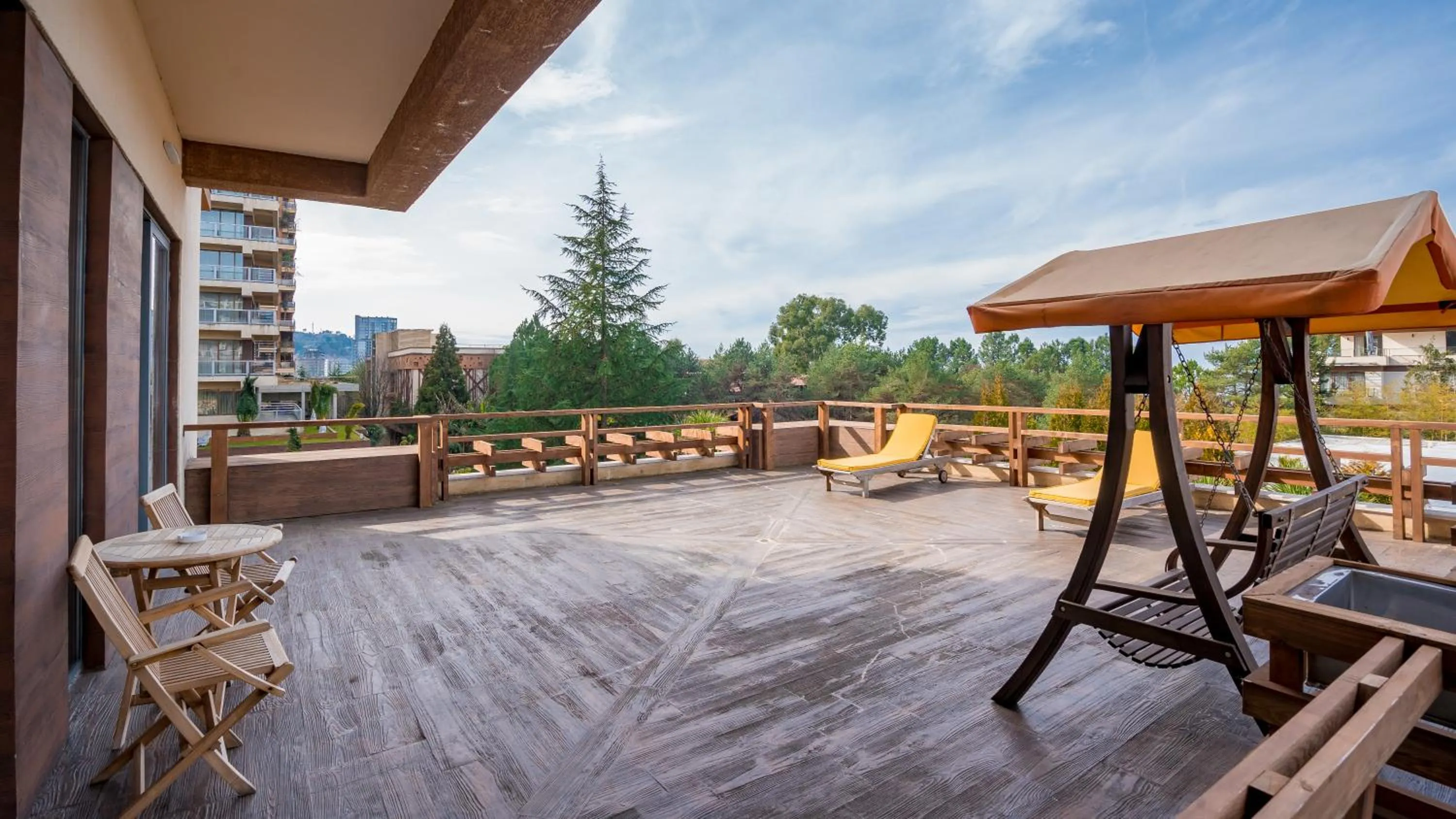 Balcony/Terrace in Dreamland Oasis Hotel Chakvi