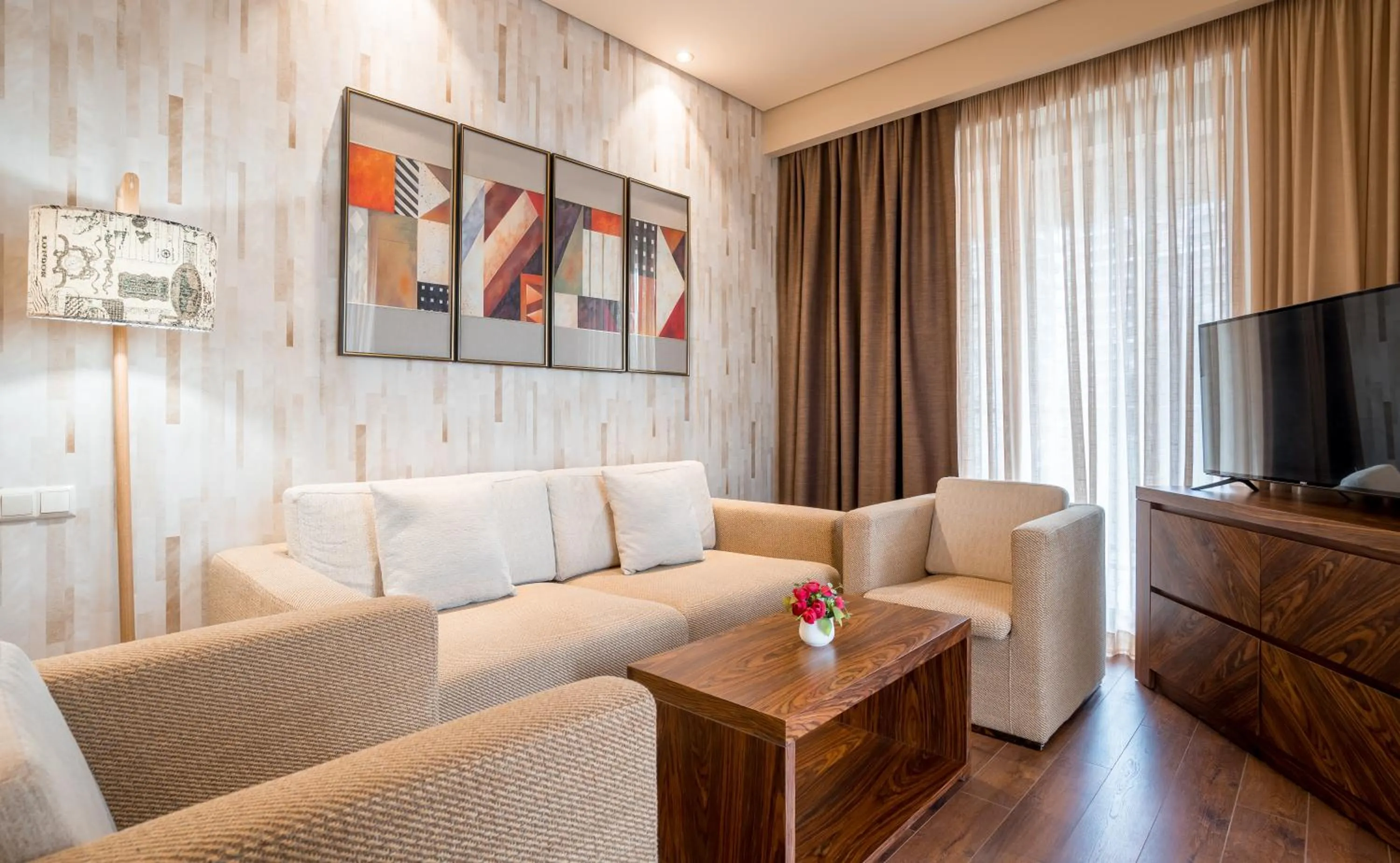 Living room in Dreamland Oasis Hotel Chakvi