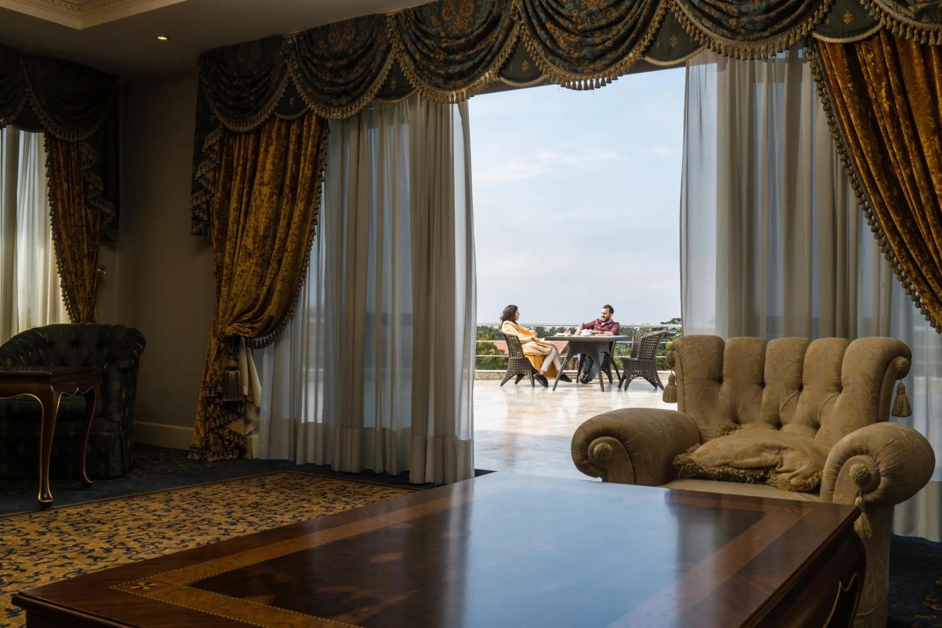 Balcony/Terrace in Hotel Intourist Palace Batumi