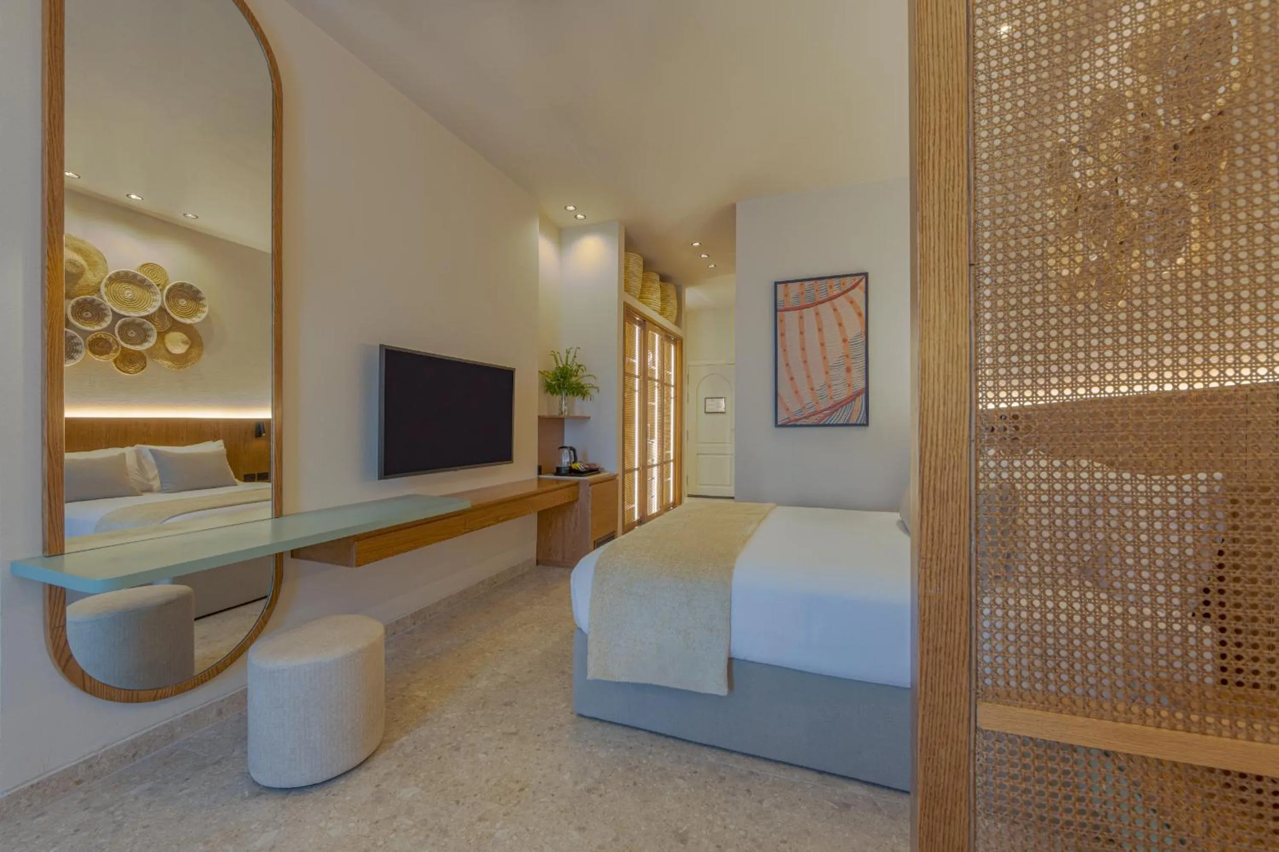 Bed in Desert Rose Resort