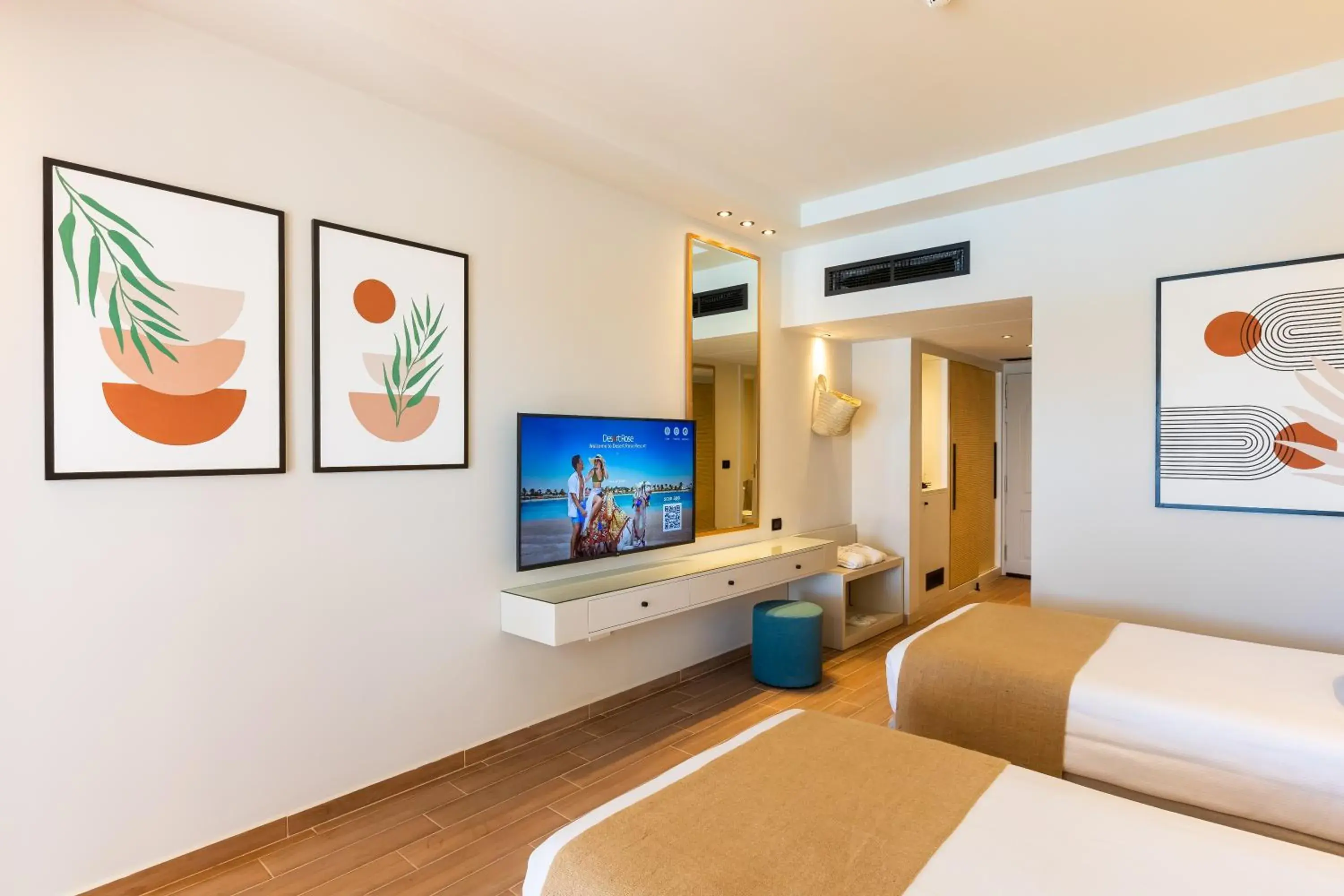 Bedroom, Bed in Desert Rose Resort Bedroom, Bed in Desert Rose Resort