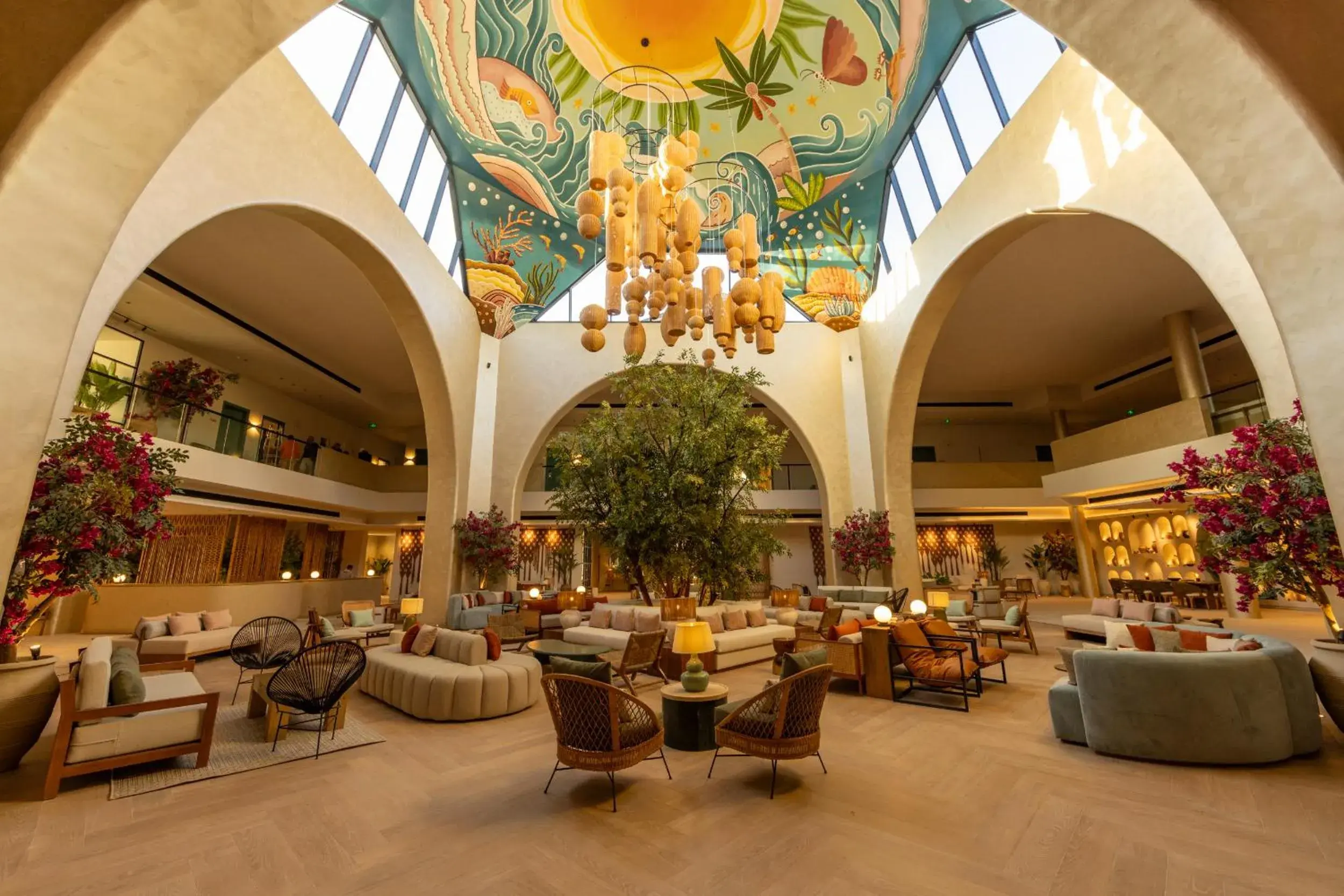 Lobby or reception in Desert Rose Resort Lobby or reception in Desert Rose Resort