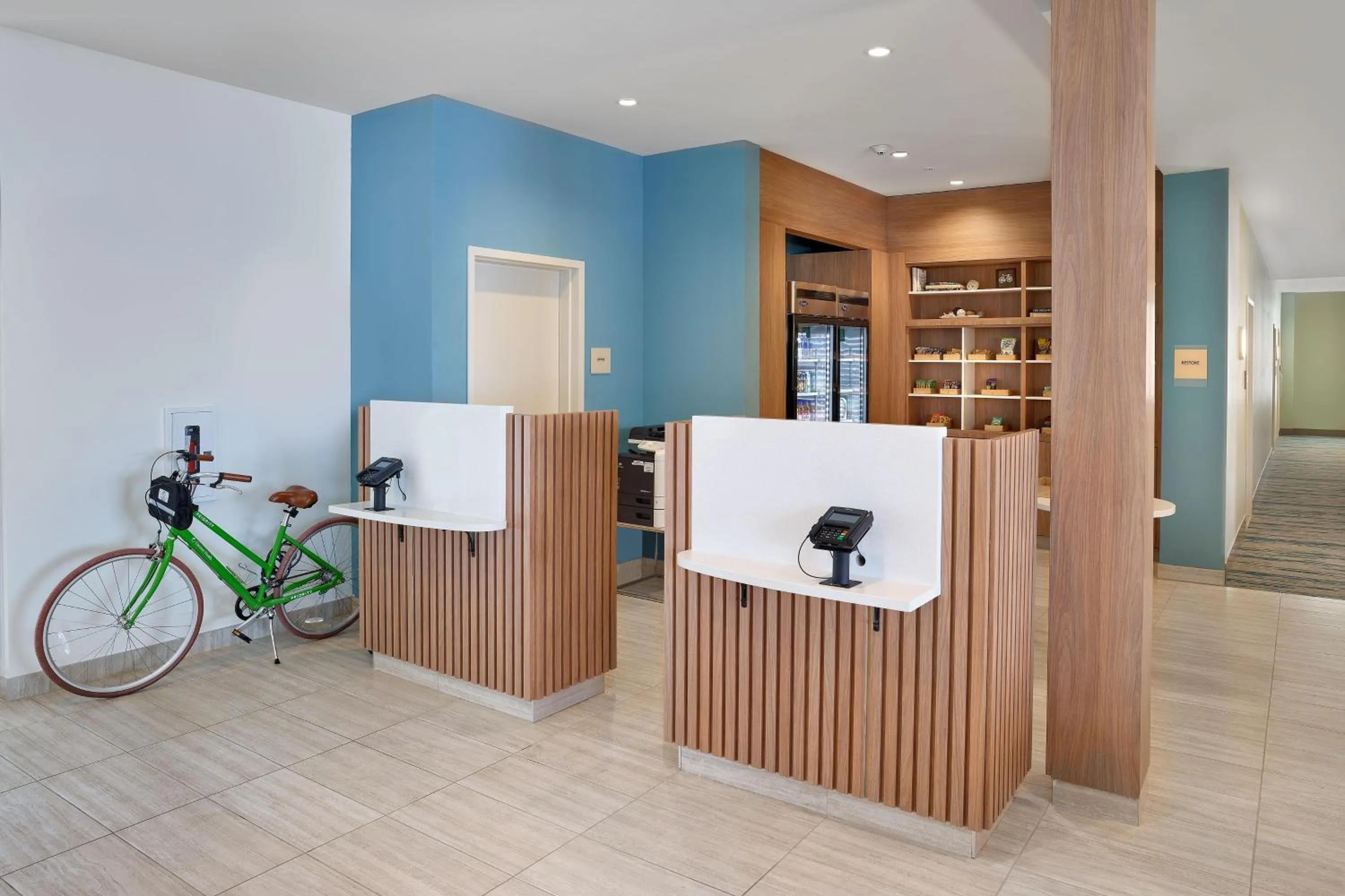 Lobby or reception in Element Edmonton West