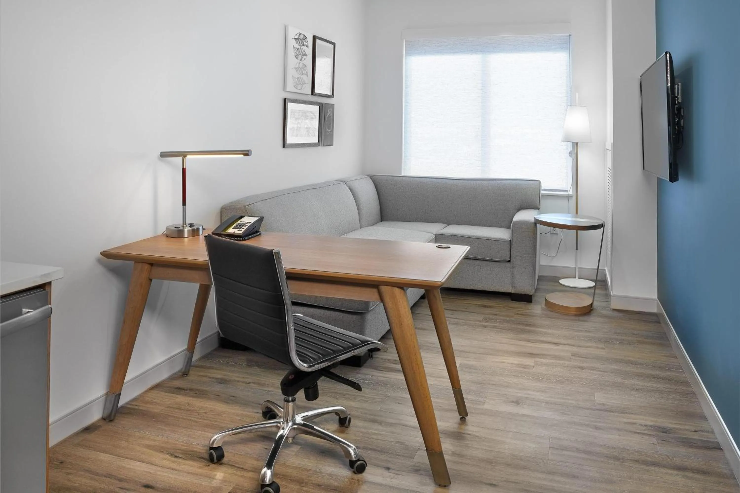 Living room in Element Edmonton West