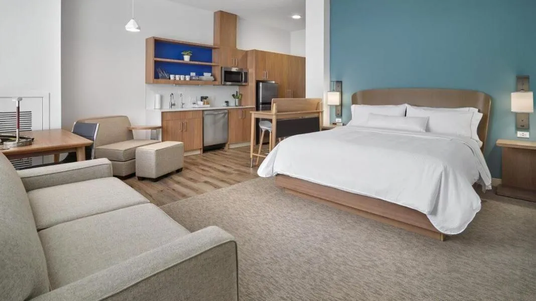 Bed in Element Edmonton West