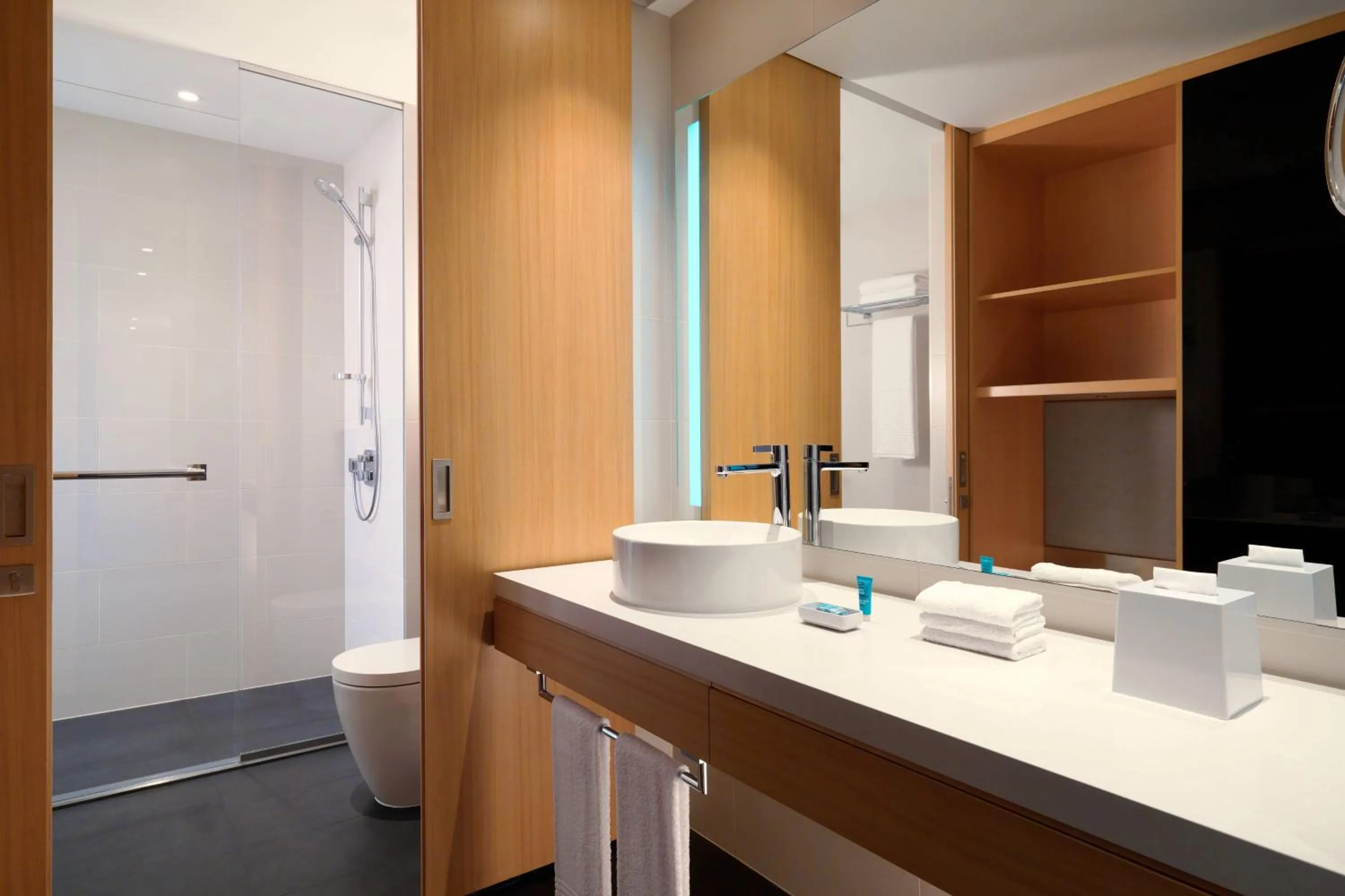 Bathroom in Aloft Dubai Creek