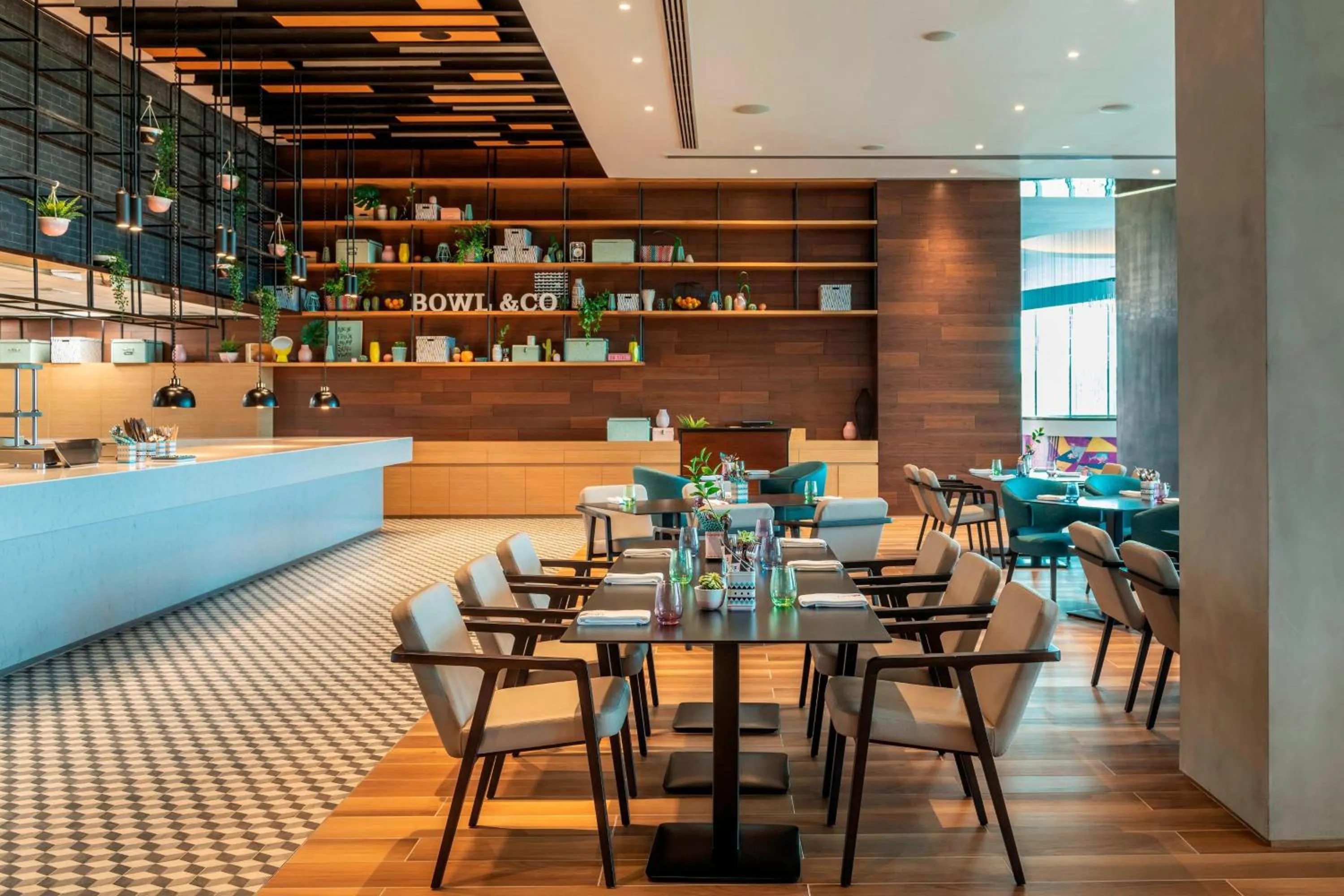 Restaurant/places to eat in Aloft Dubai Creek