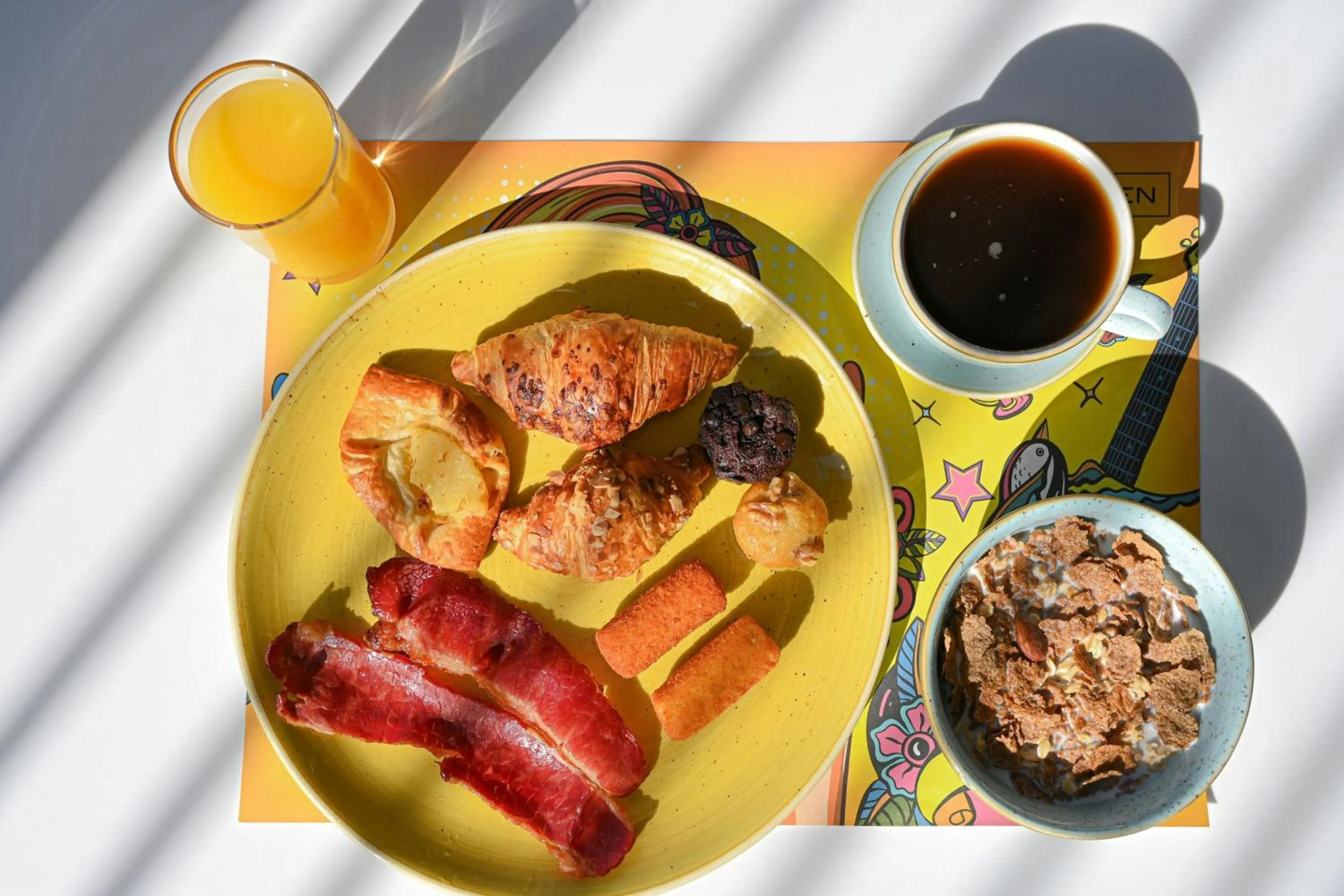 Breakfast in Aloft Dubai Creek