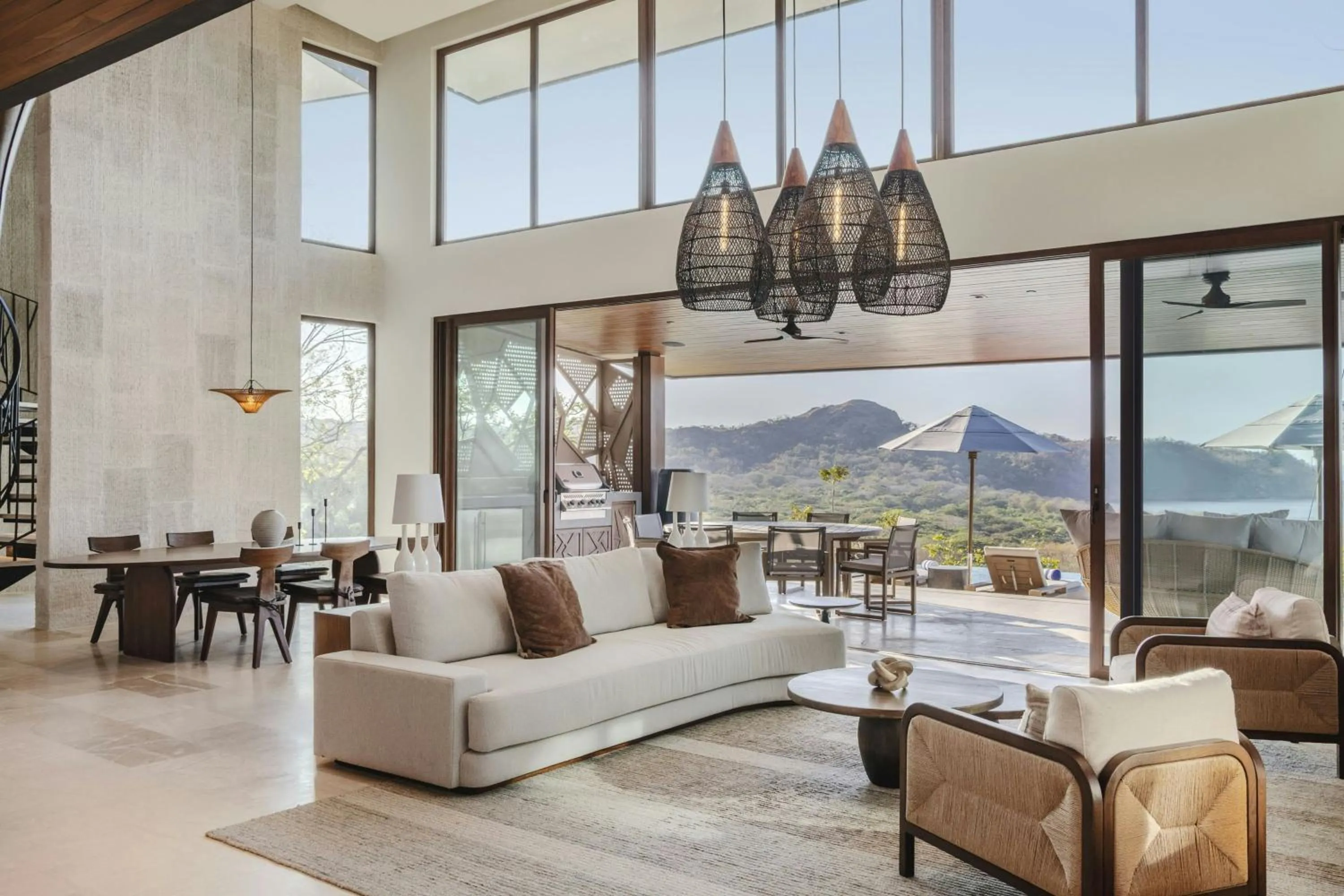 Living room in W Costa Rica Resort – Playa Conchal