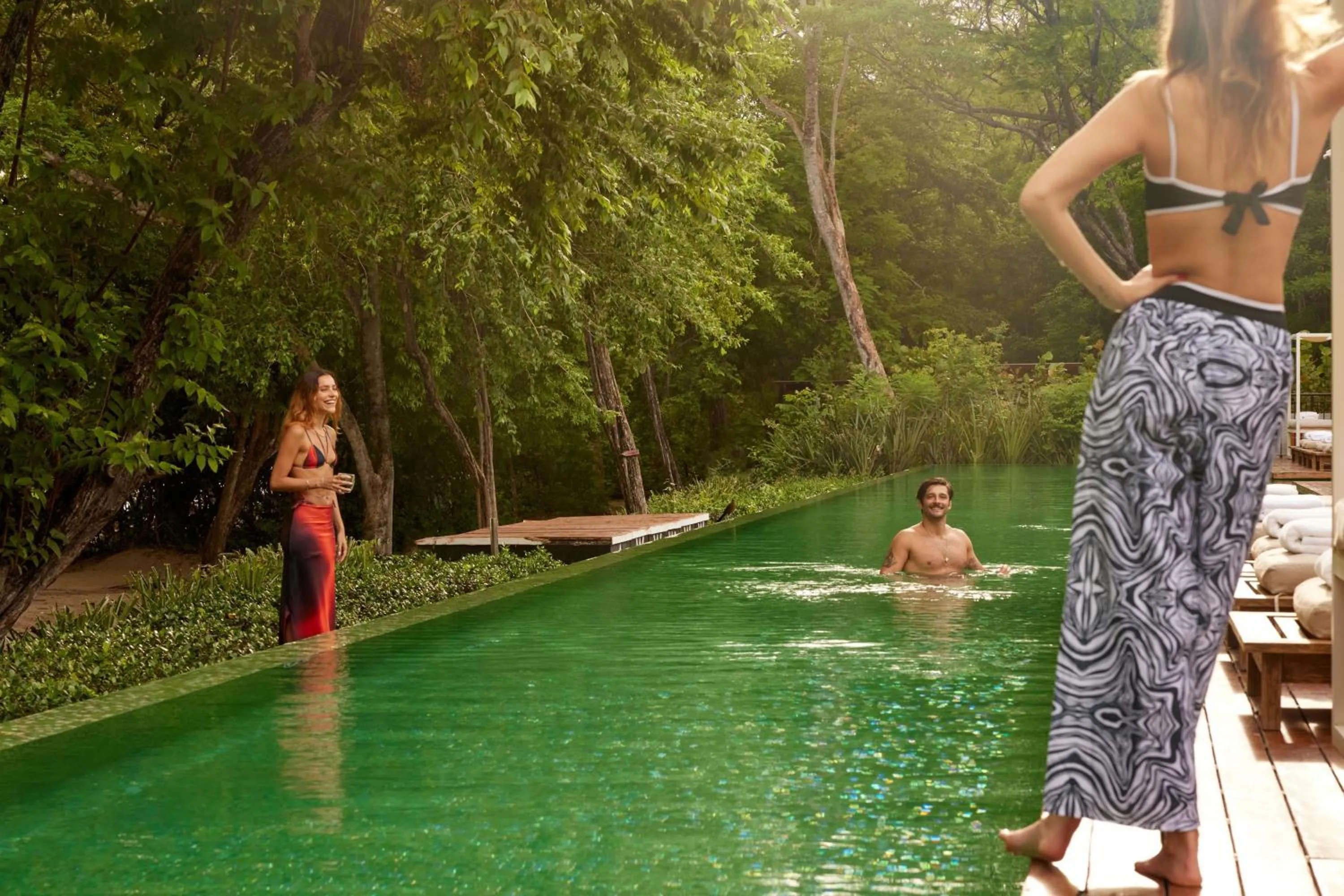 Swimming pool in W Costa Rica Resort – Playa Conchal