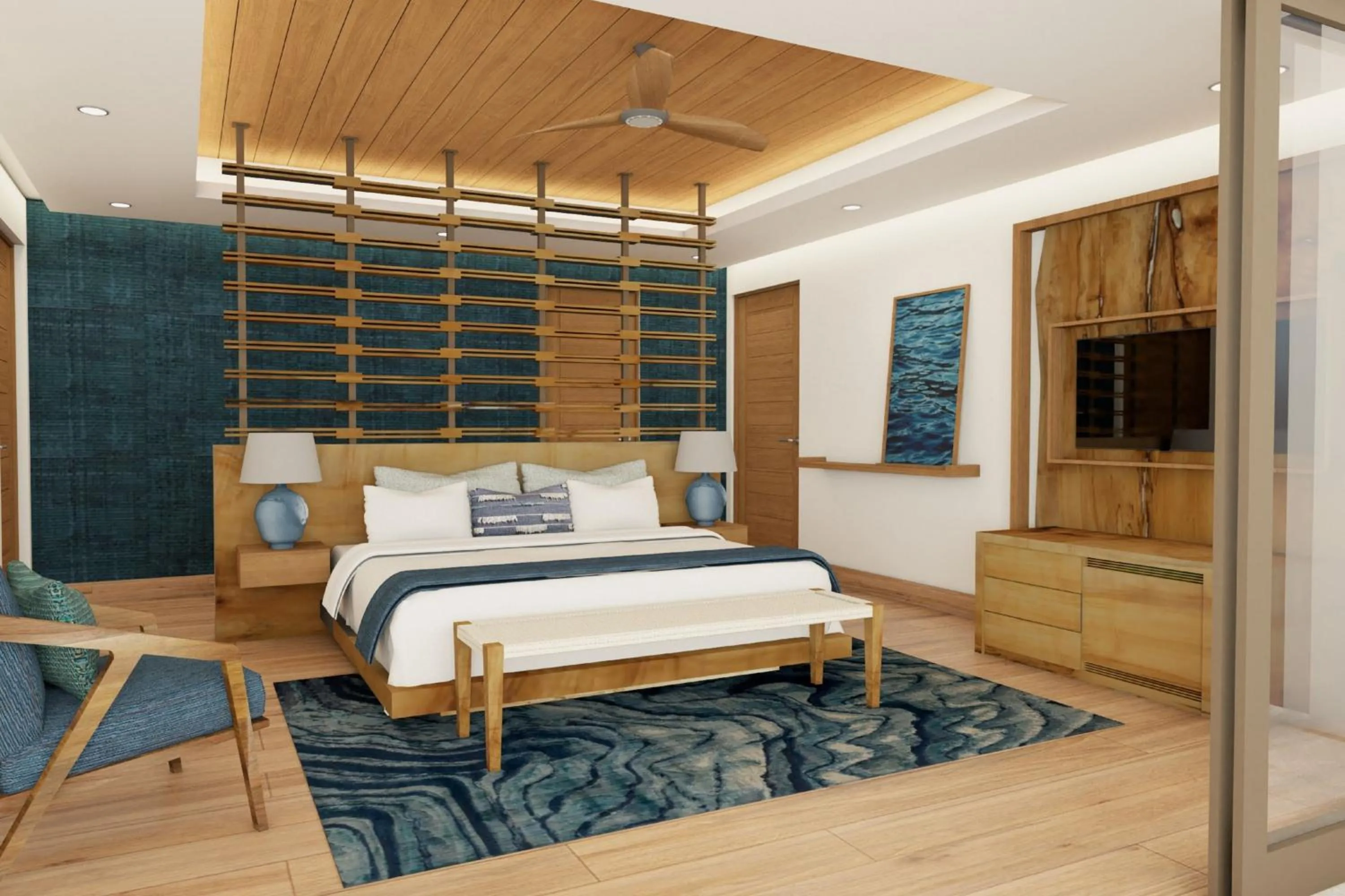 Bedroom, Bed in W Costa Rica Resort – Playa Conchal