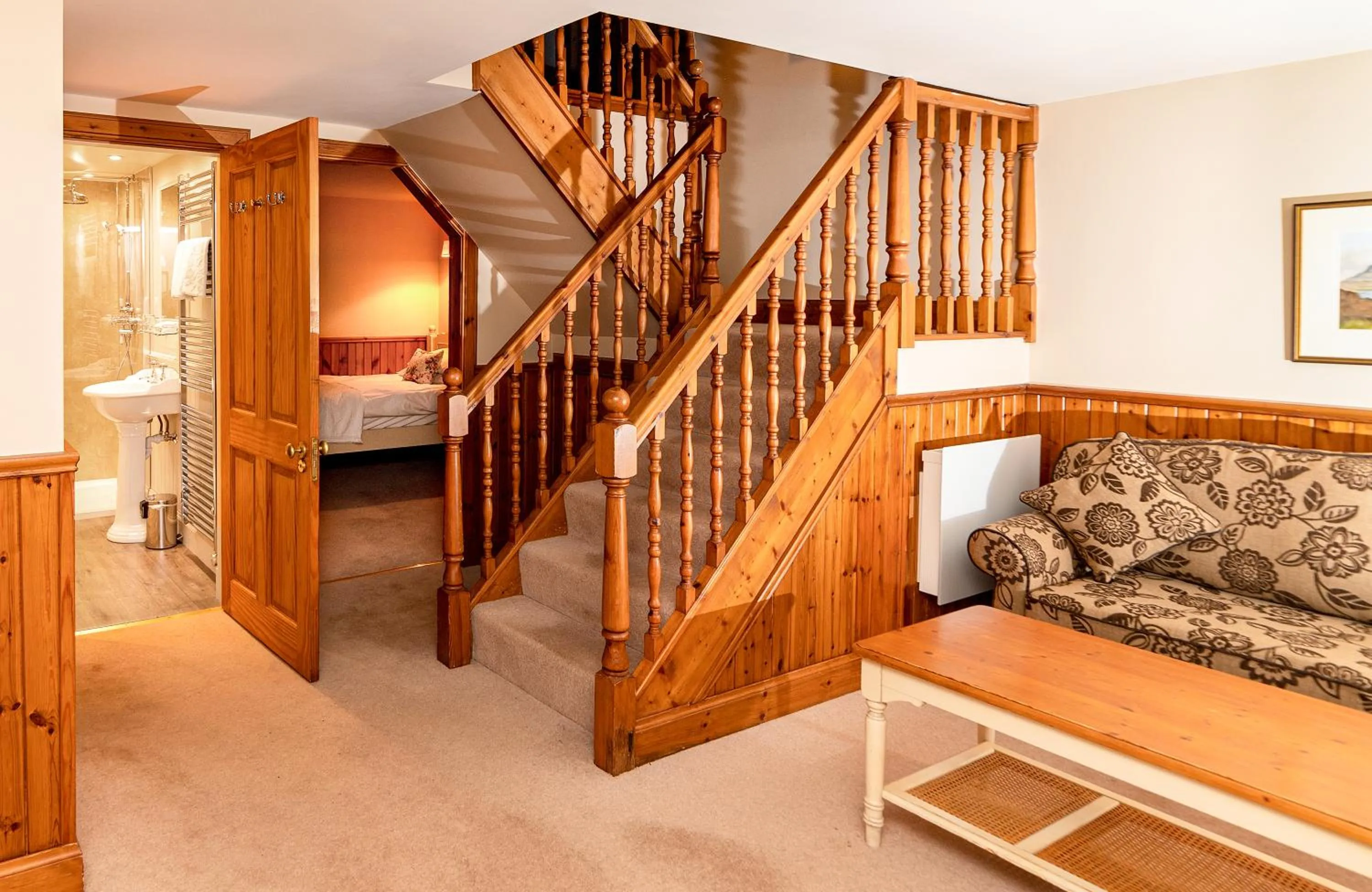 Bed in Hotel Eilean Iarmain