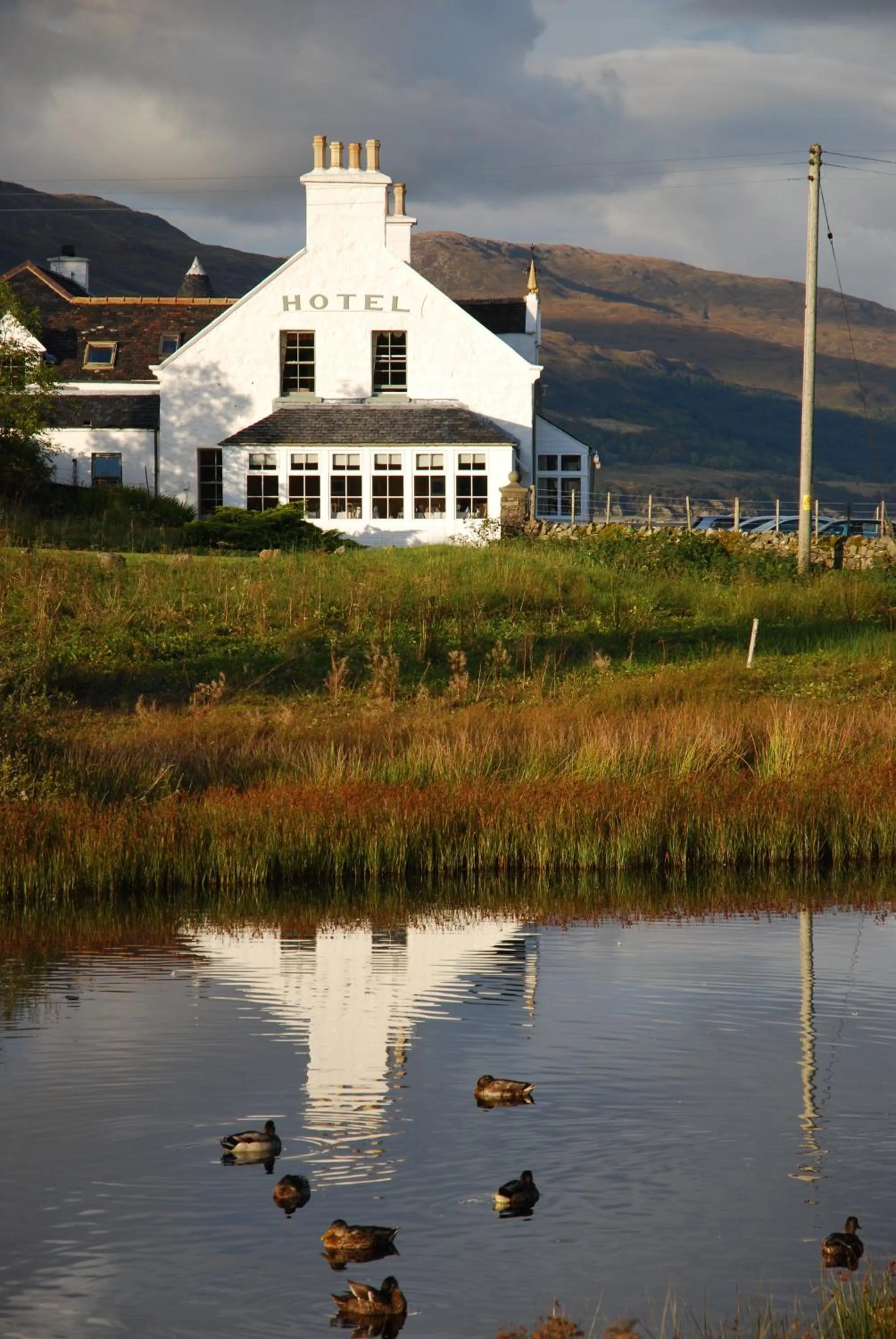 Facade/entrance in Hotel Eilean Iarmain