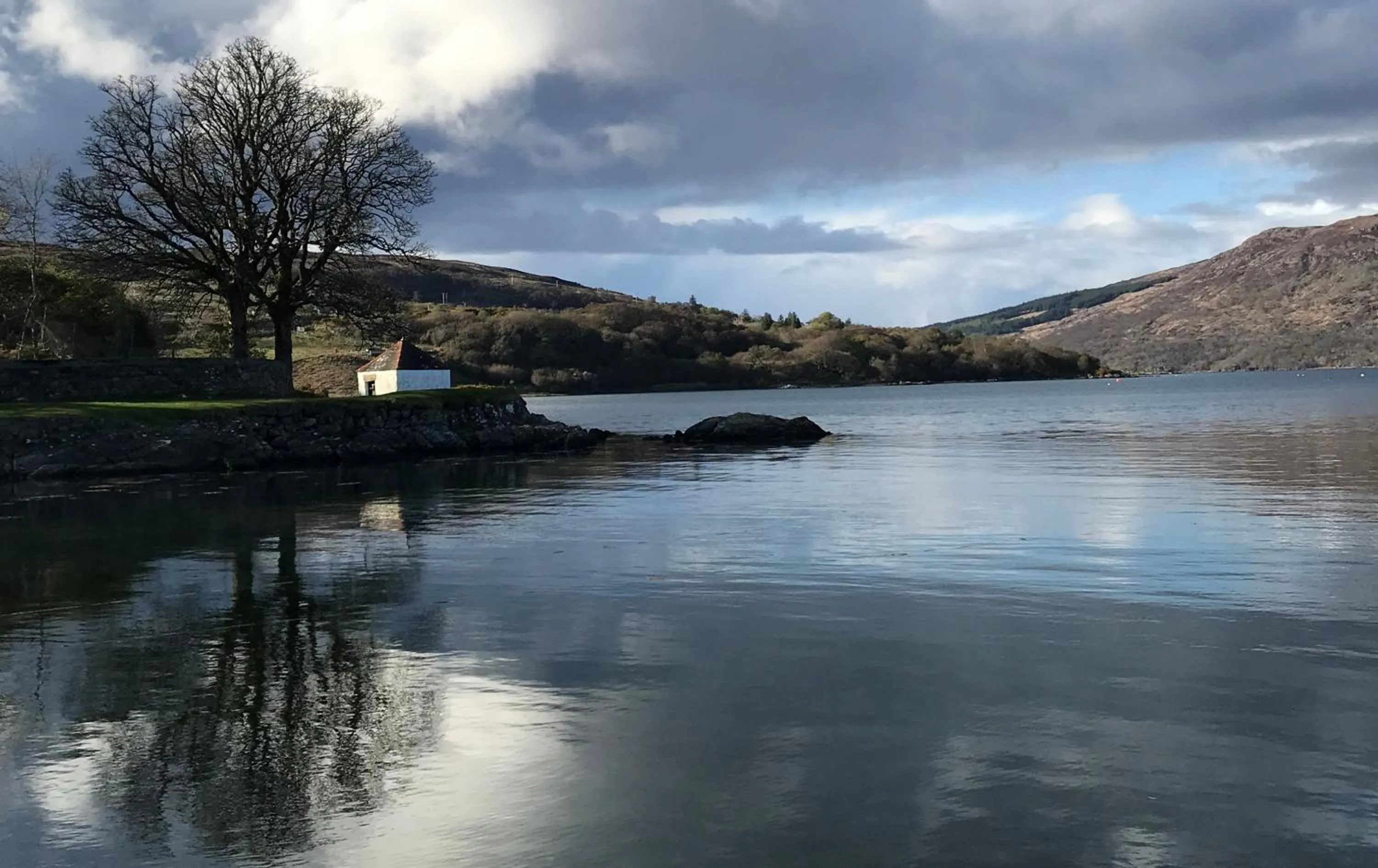 Lake view in Hotel Eilean Iarmain
