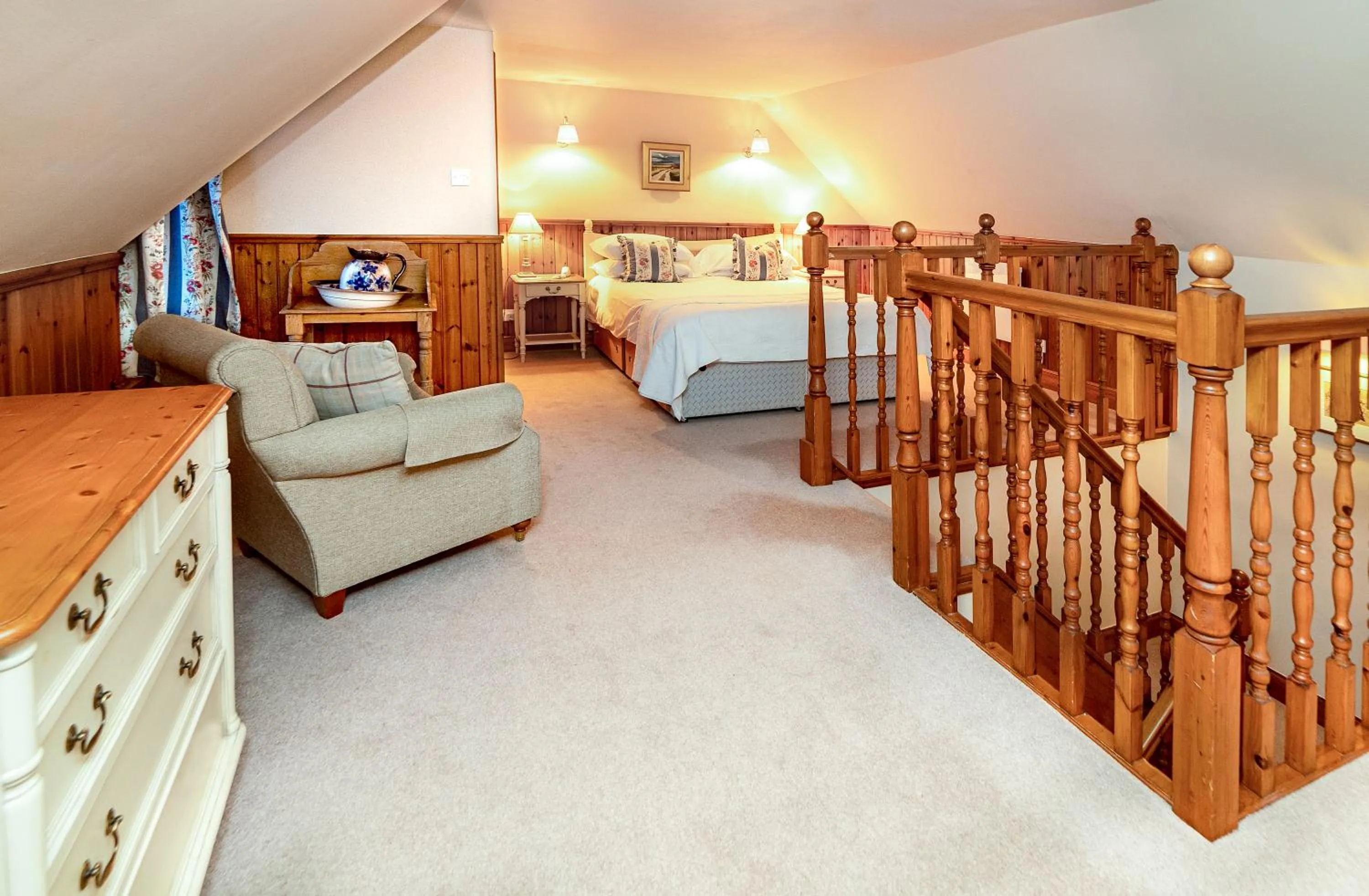 Bedroom, Bed in Hotel Eilean Iarmain