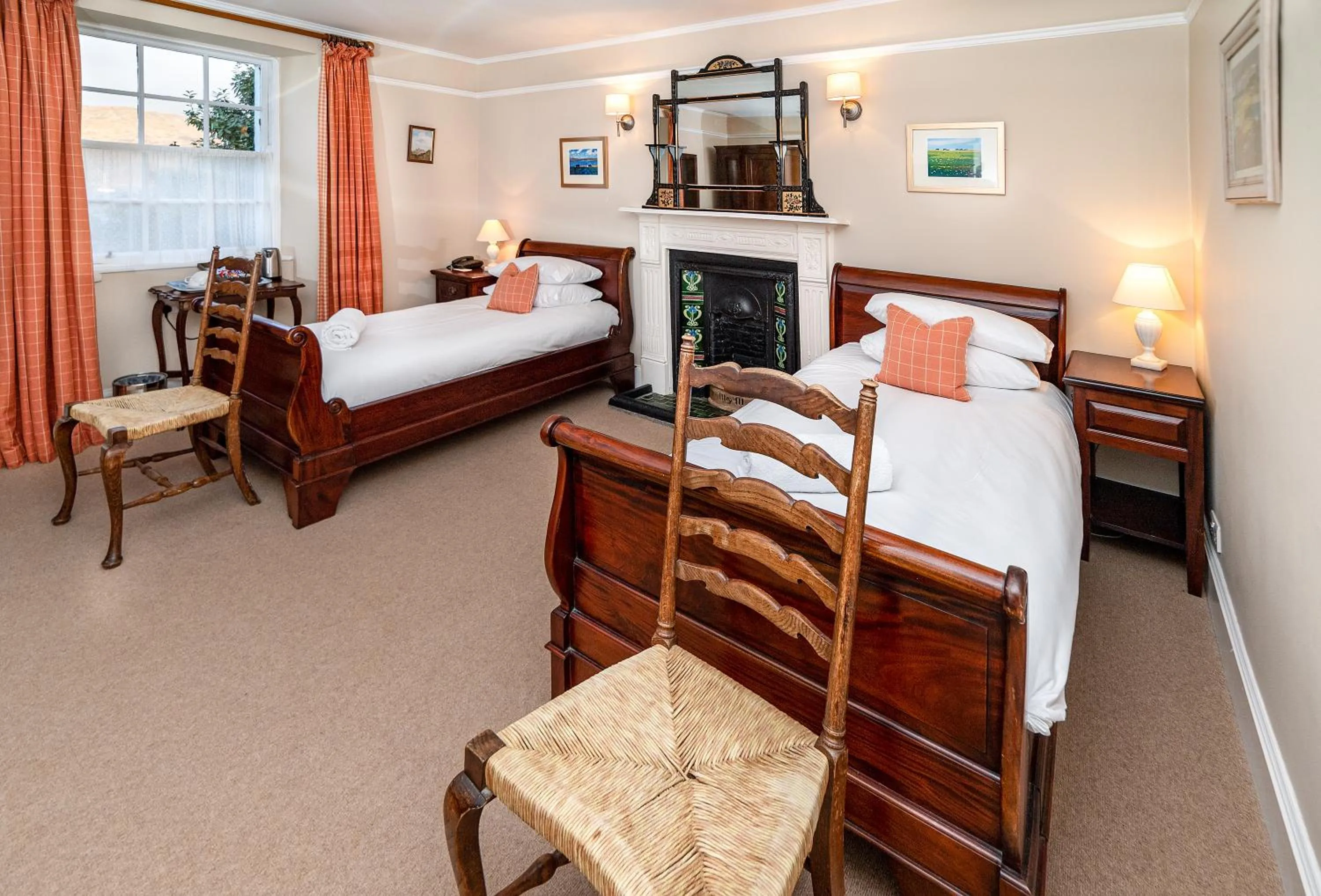 Bed in Hotel Eilean Iarmain