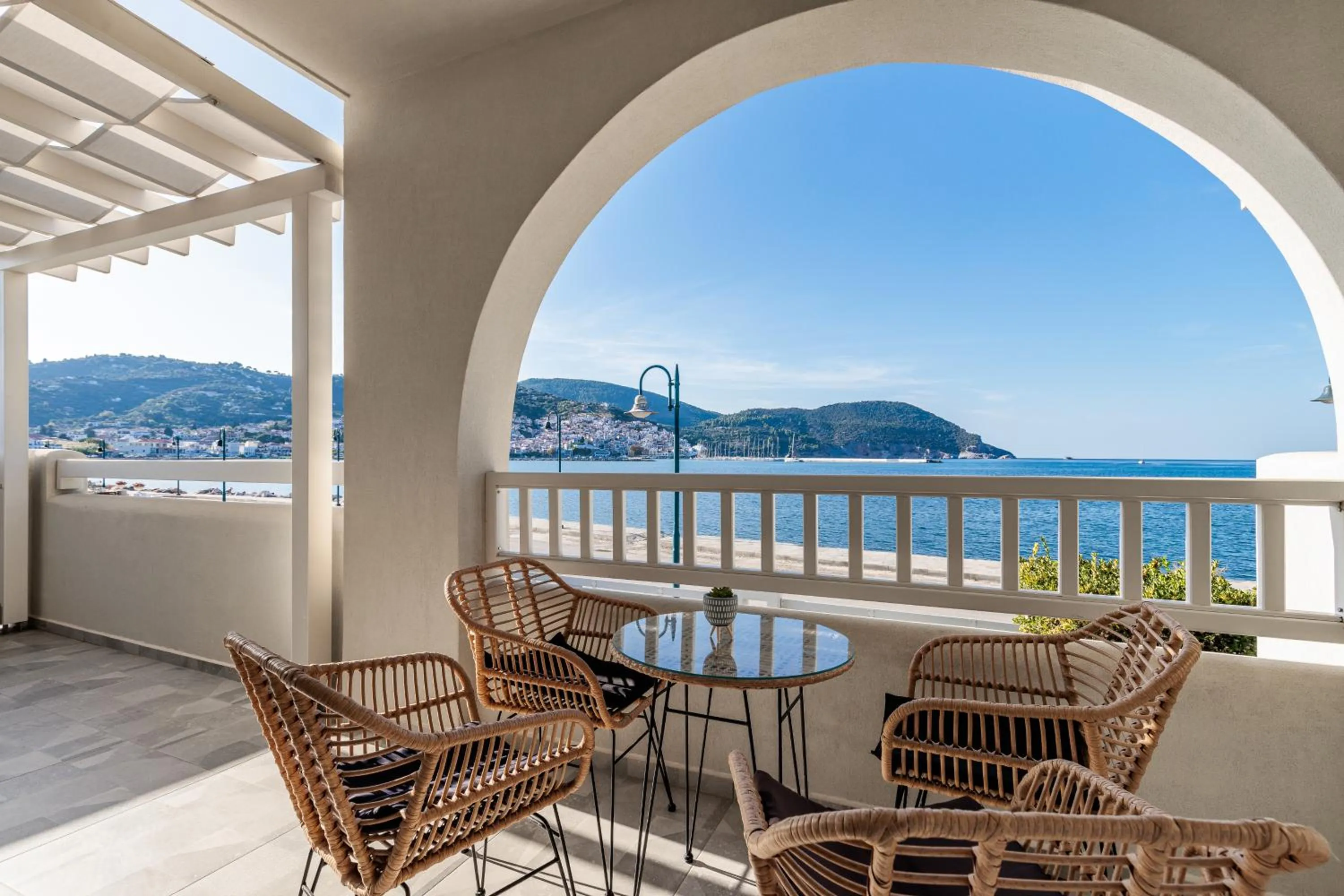 Patio in Sunrise Village Hotel Apartments