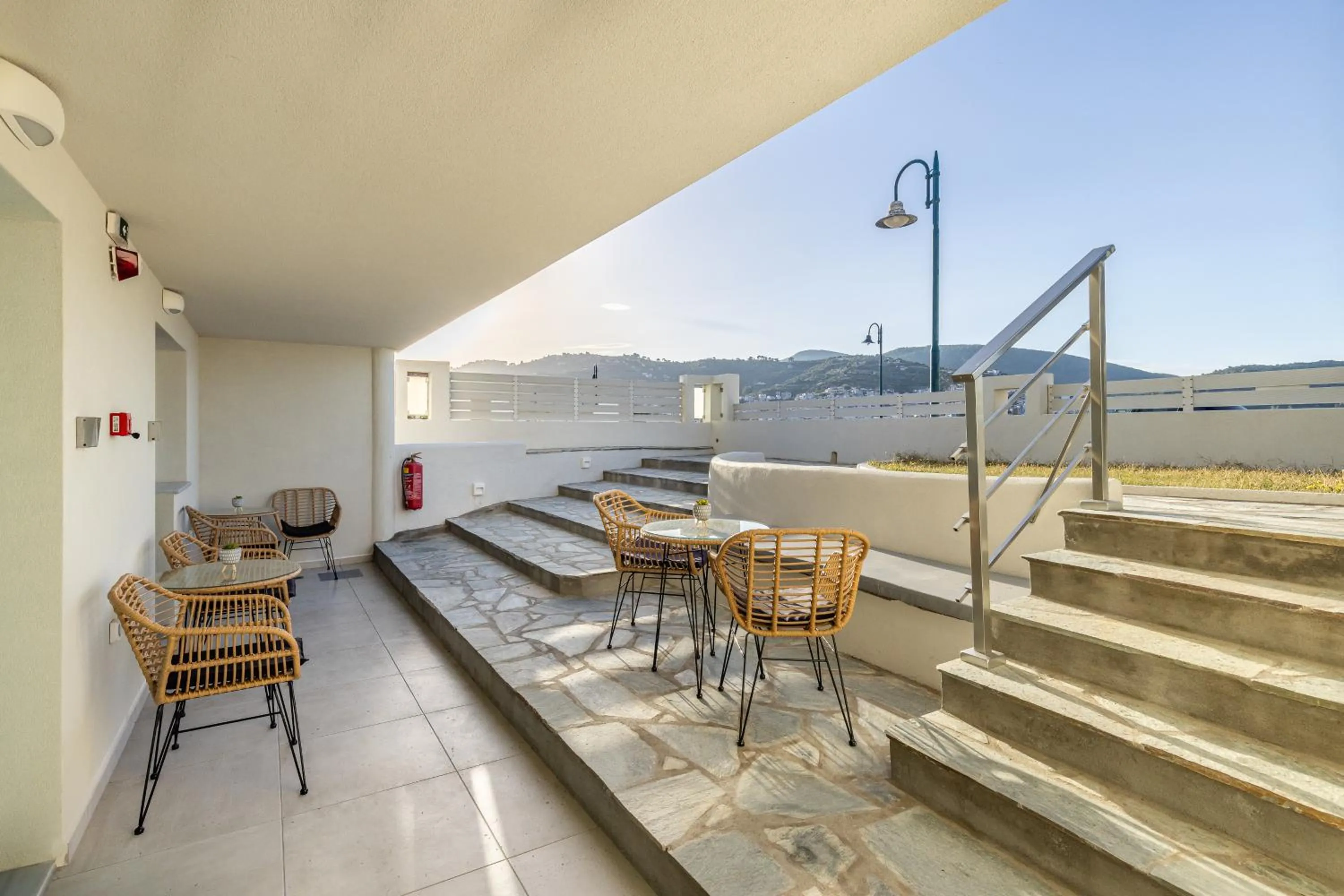 Patio in Sunrise Village Hotel Apartments