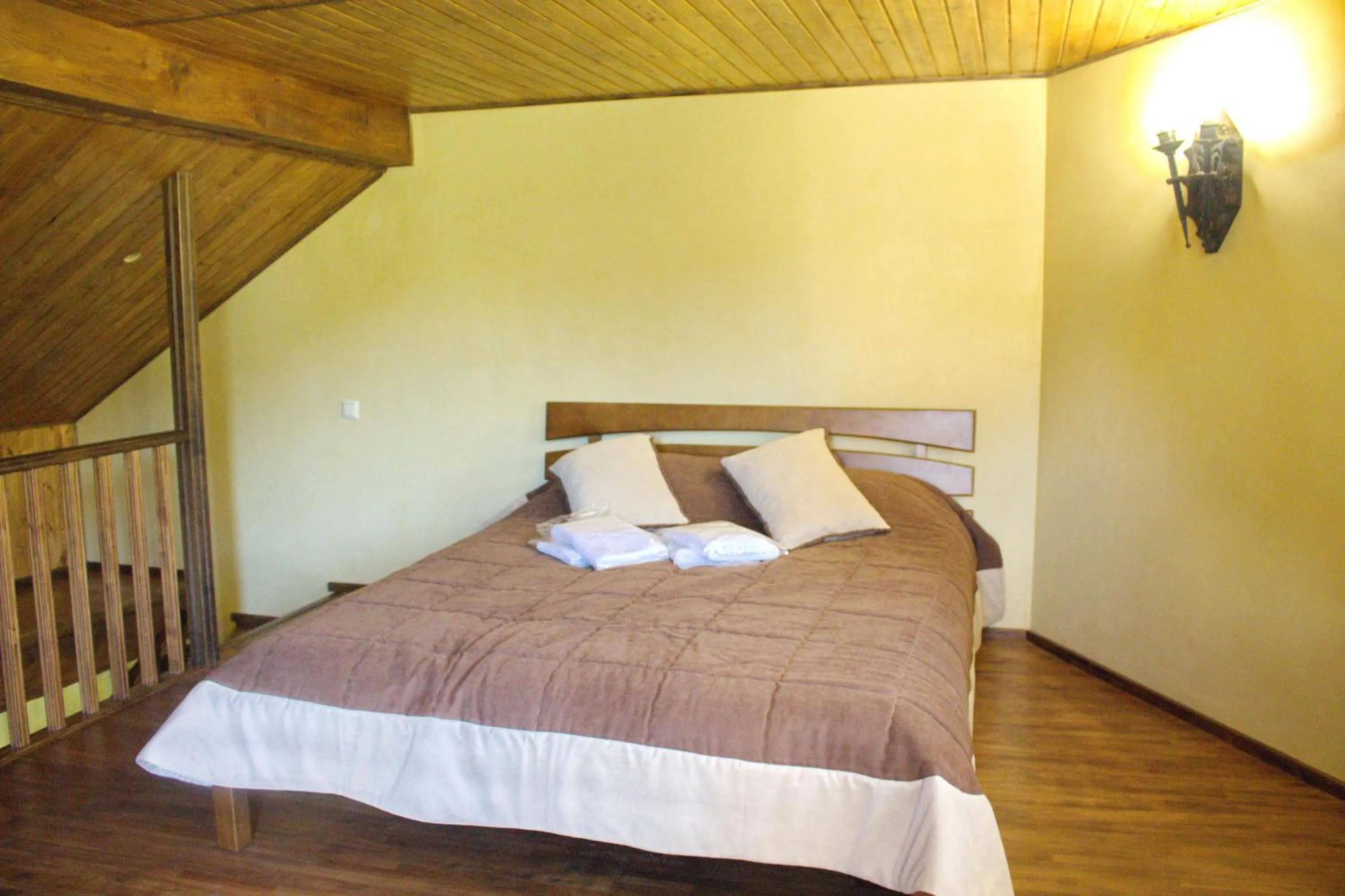 Bed in Smotrytska Vezha