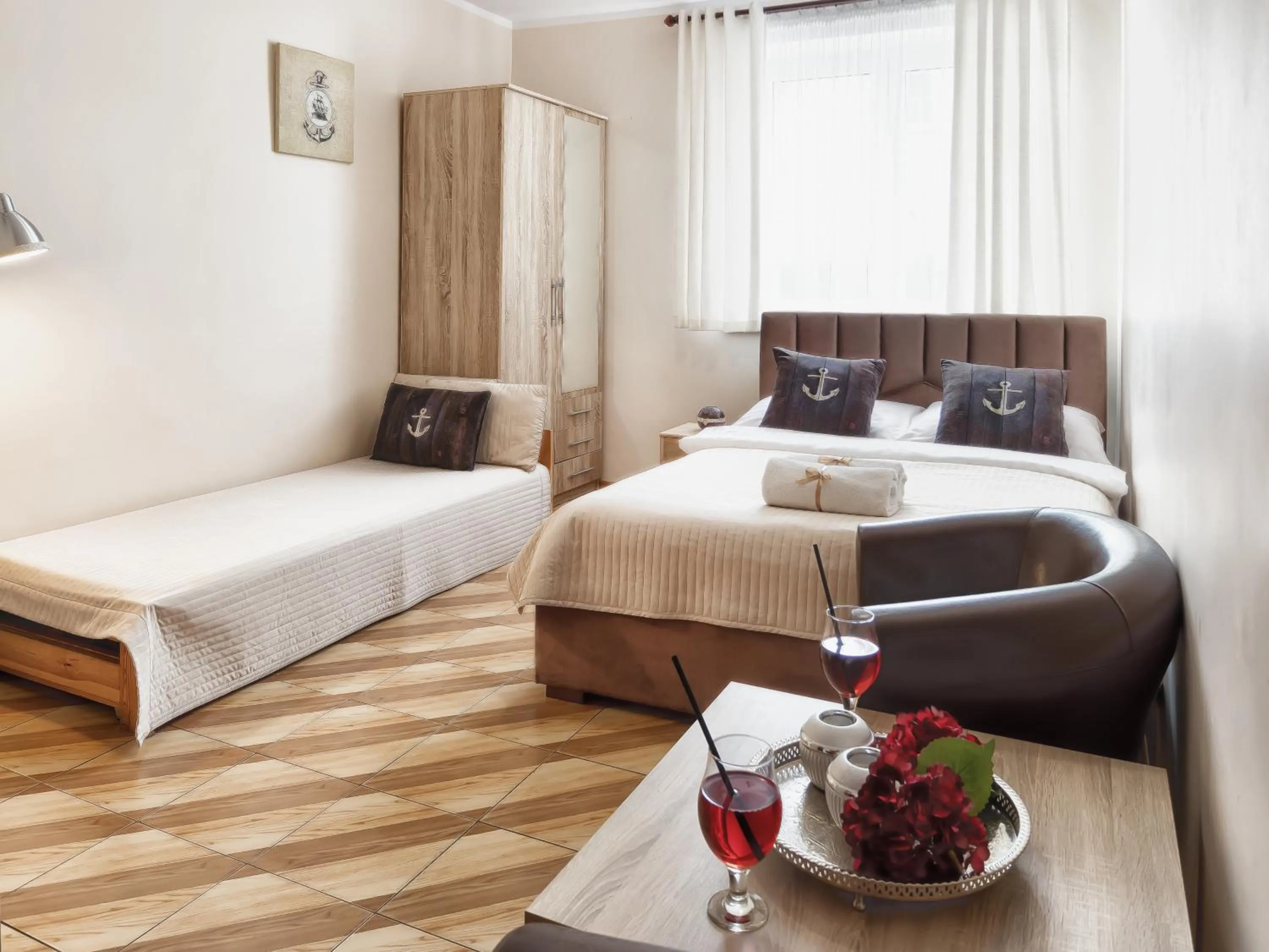 Bed in Willa Kapitańska i Willa Marynarska