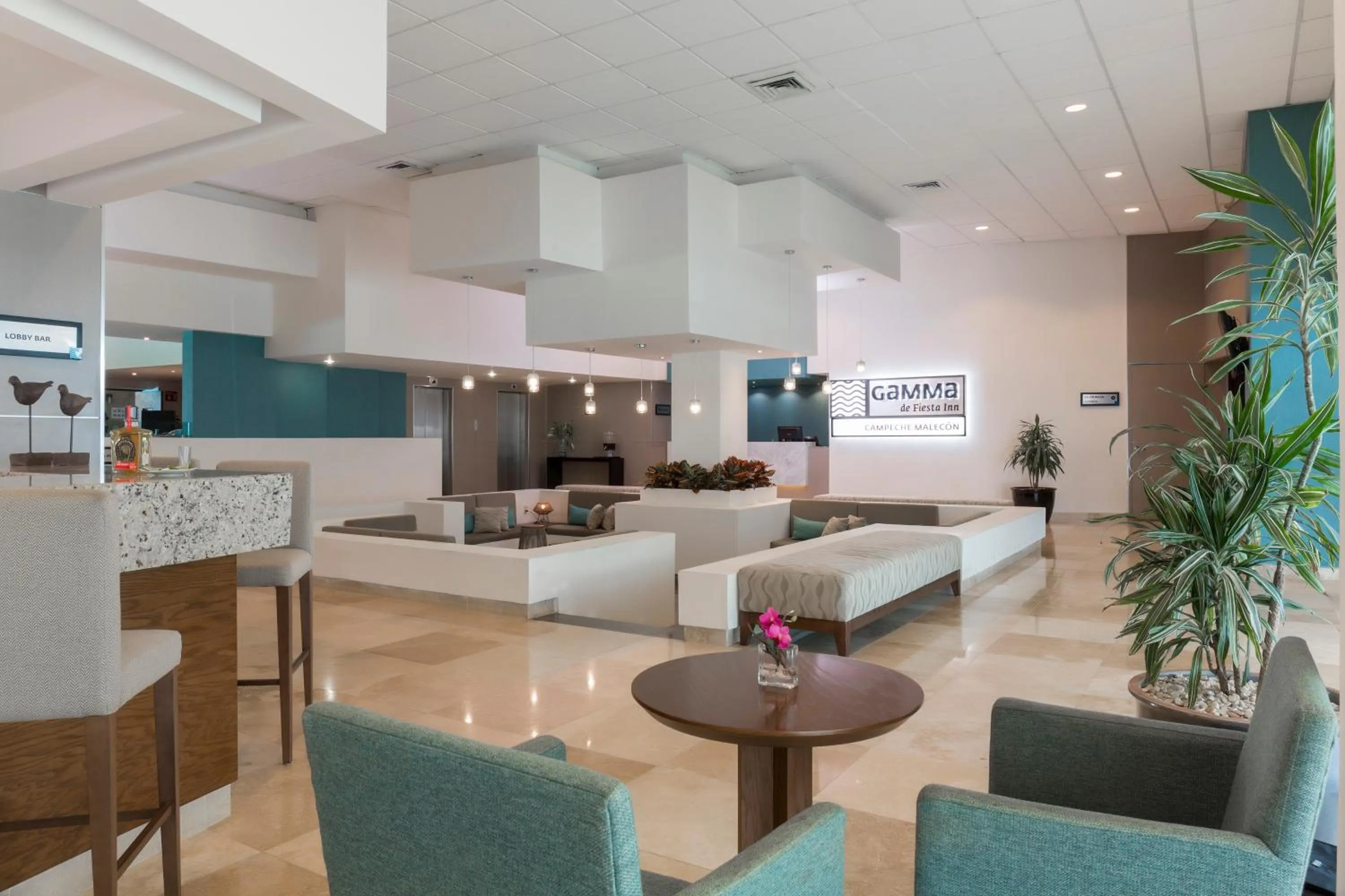 Lobby or reception in Gamma Campeche Malecon