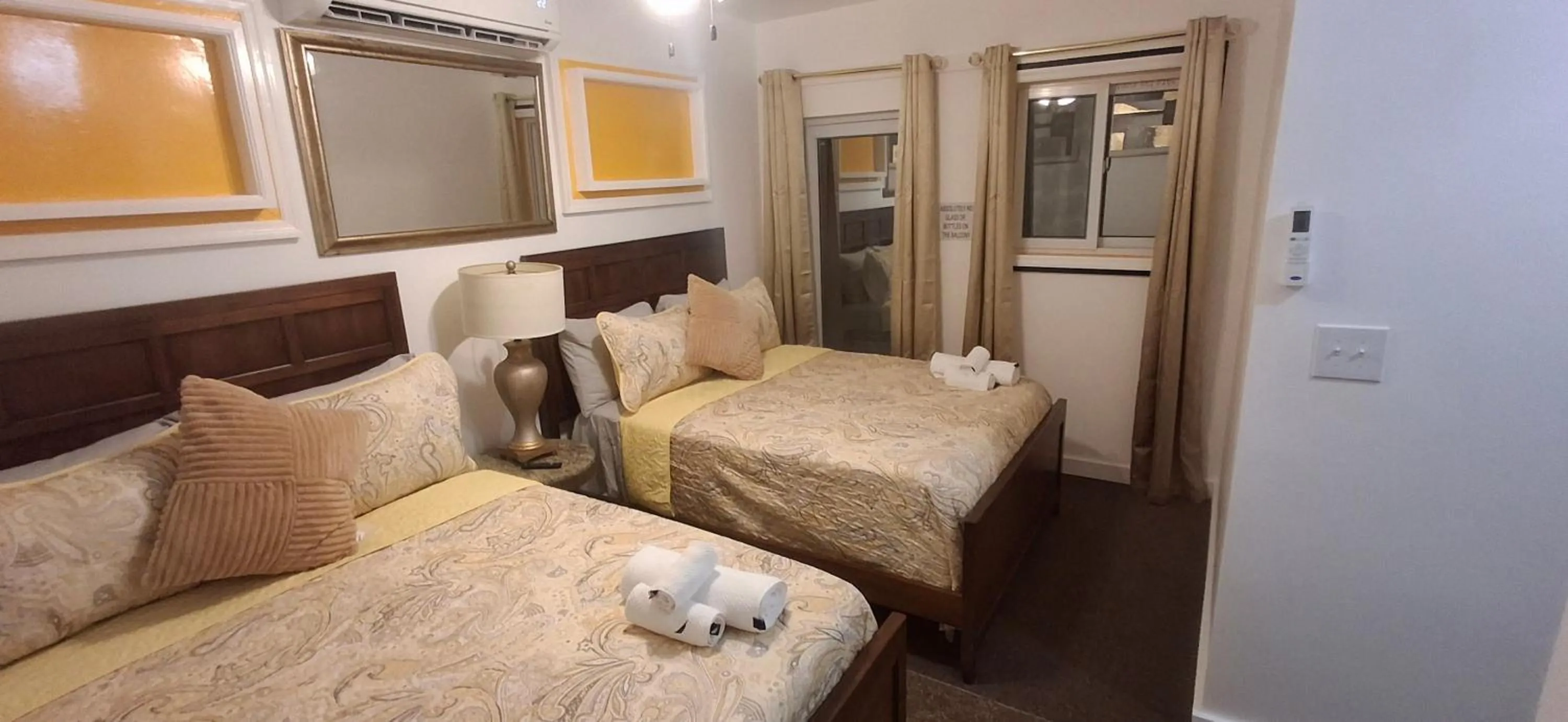 Bedroom, Bed in BELL At The Airport Suites Adults Only - Free Airport Transportation
