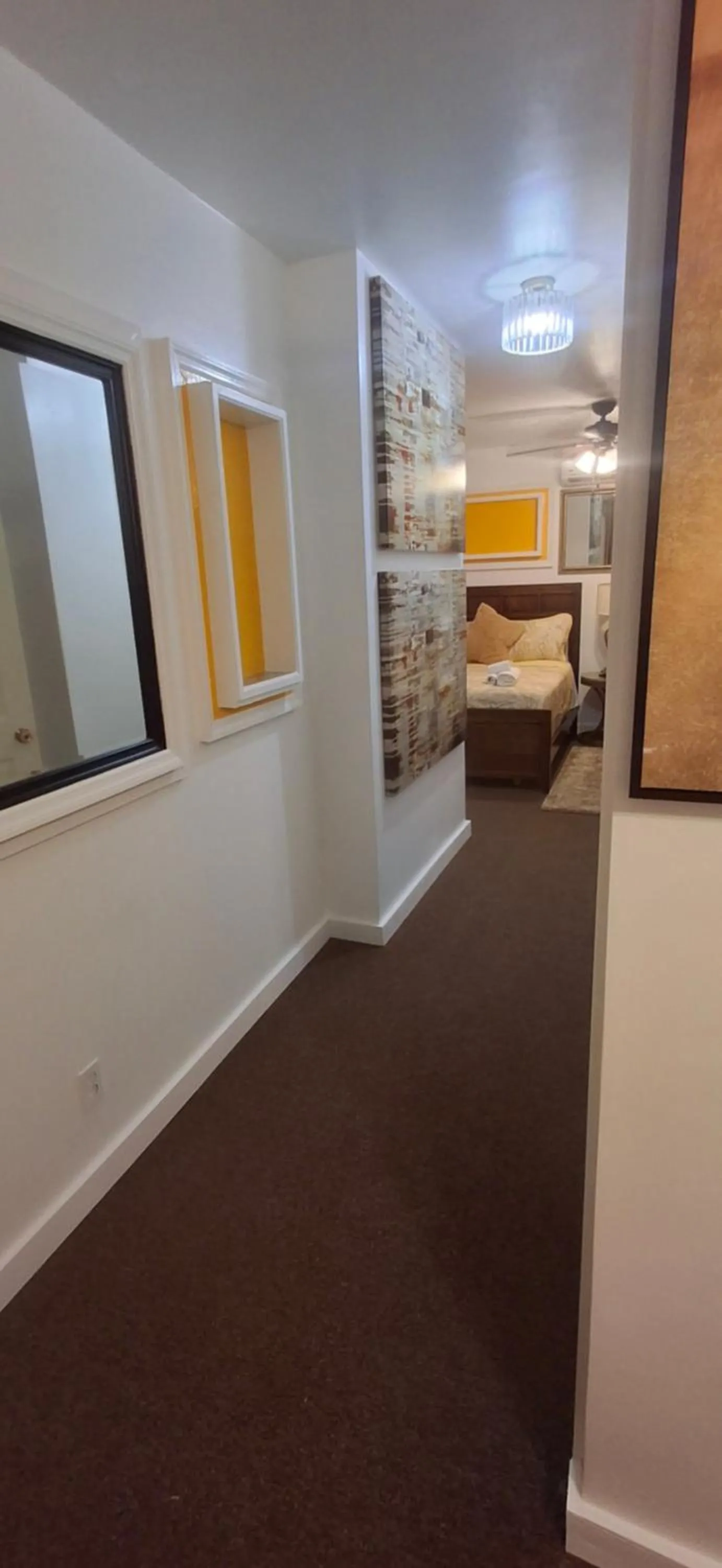 Bedroom, Bed in BELL At The Airport Suites Adults Only - Free Airport Transportation