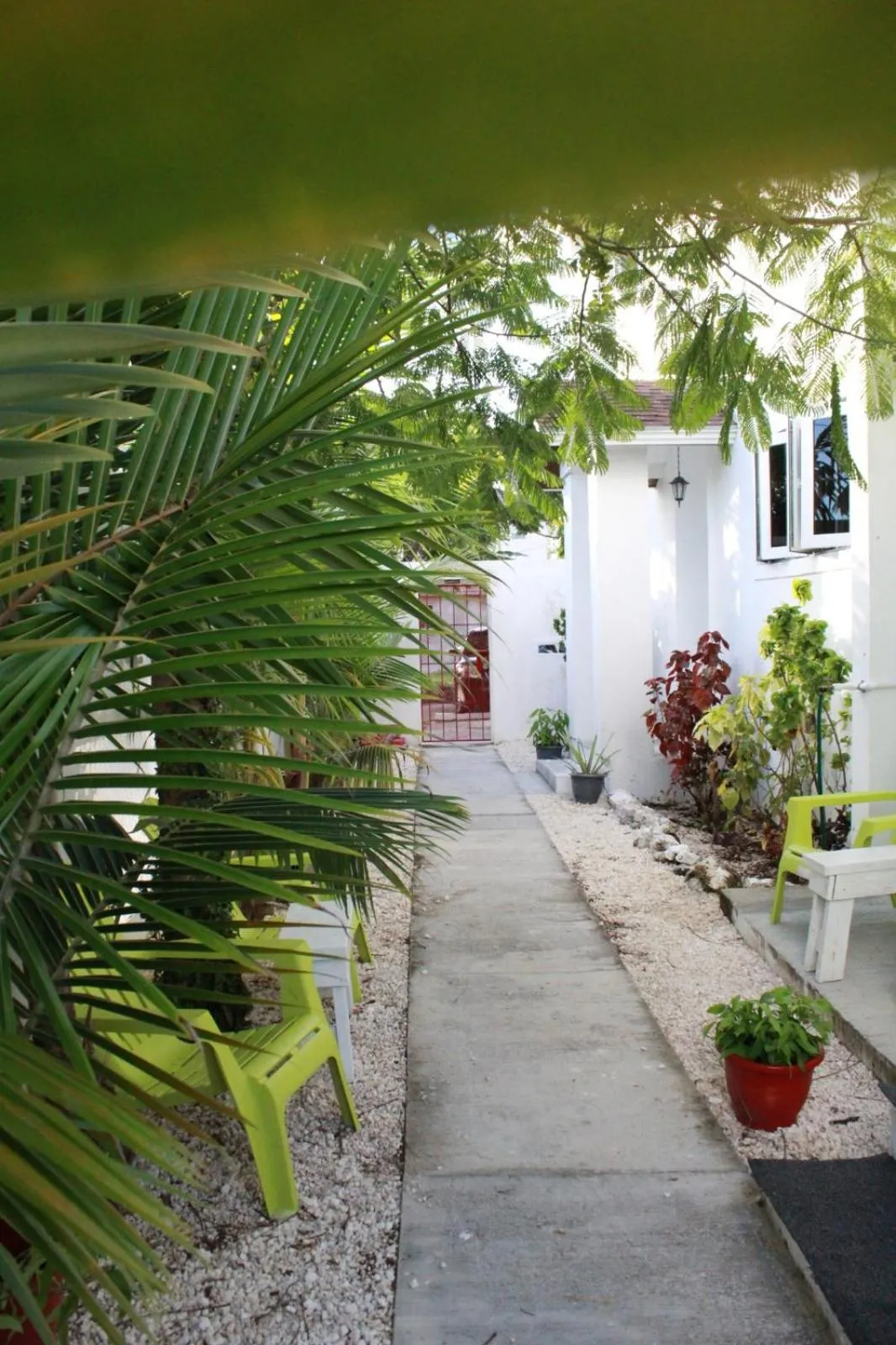 Facade/entrance in BELL At The Airport Suites Adults Only - Free Airport Transportation